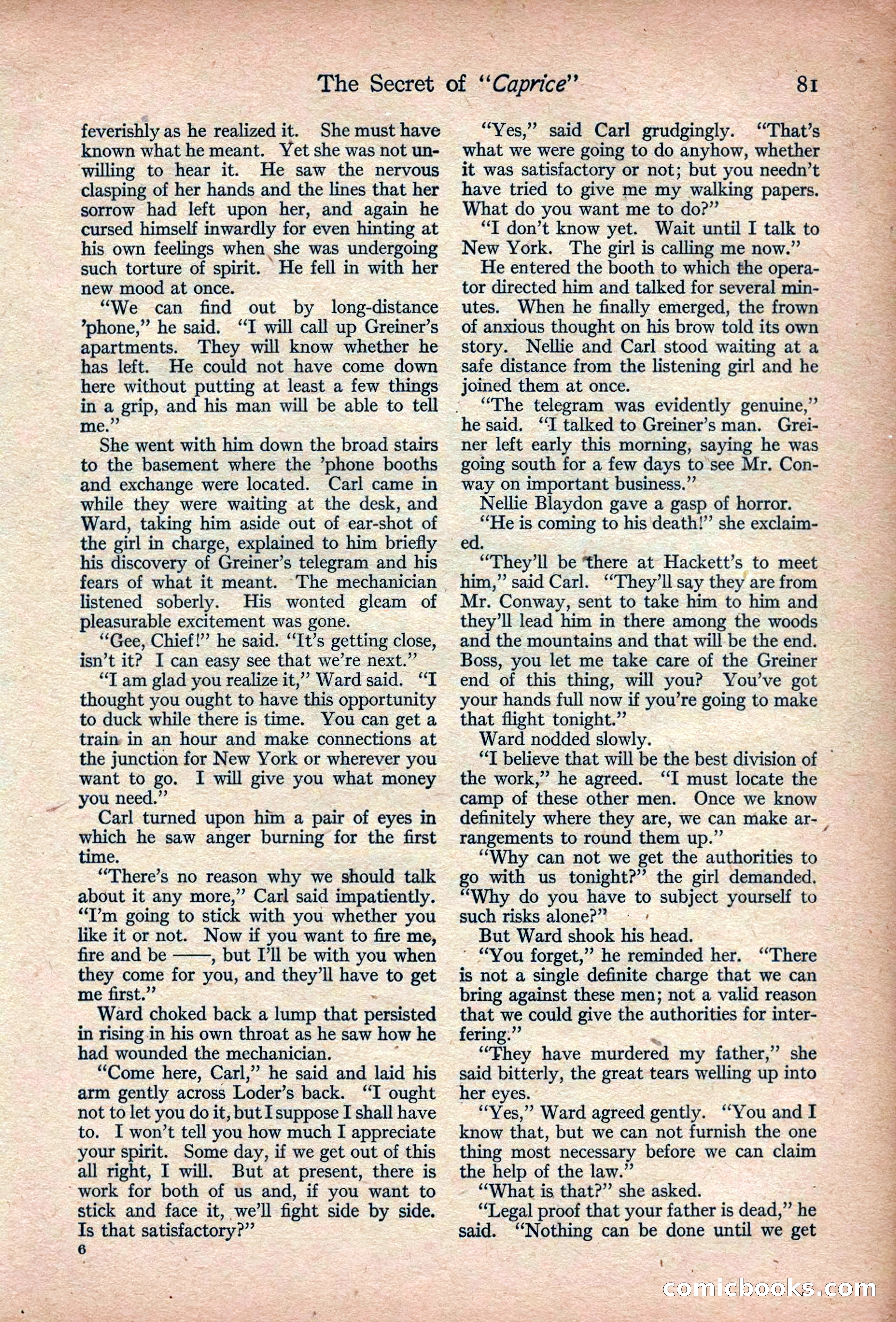 Adventure Magazine, March 1916 — page 83 of 228