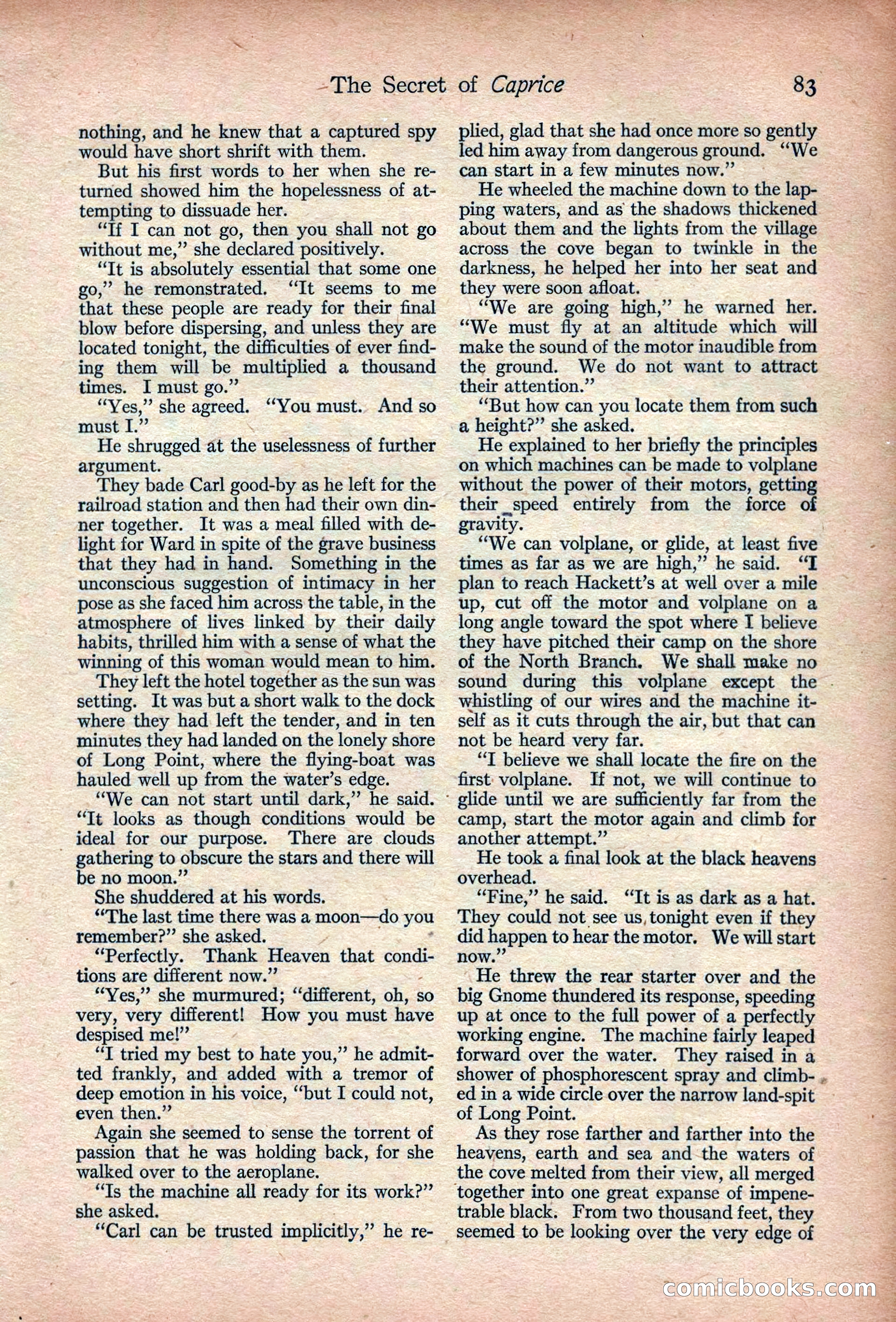 Adventure Magazine, March 1916 — page 85 of 228