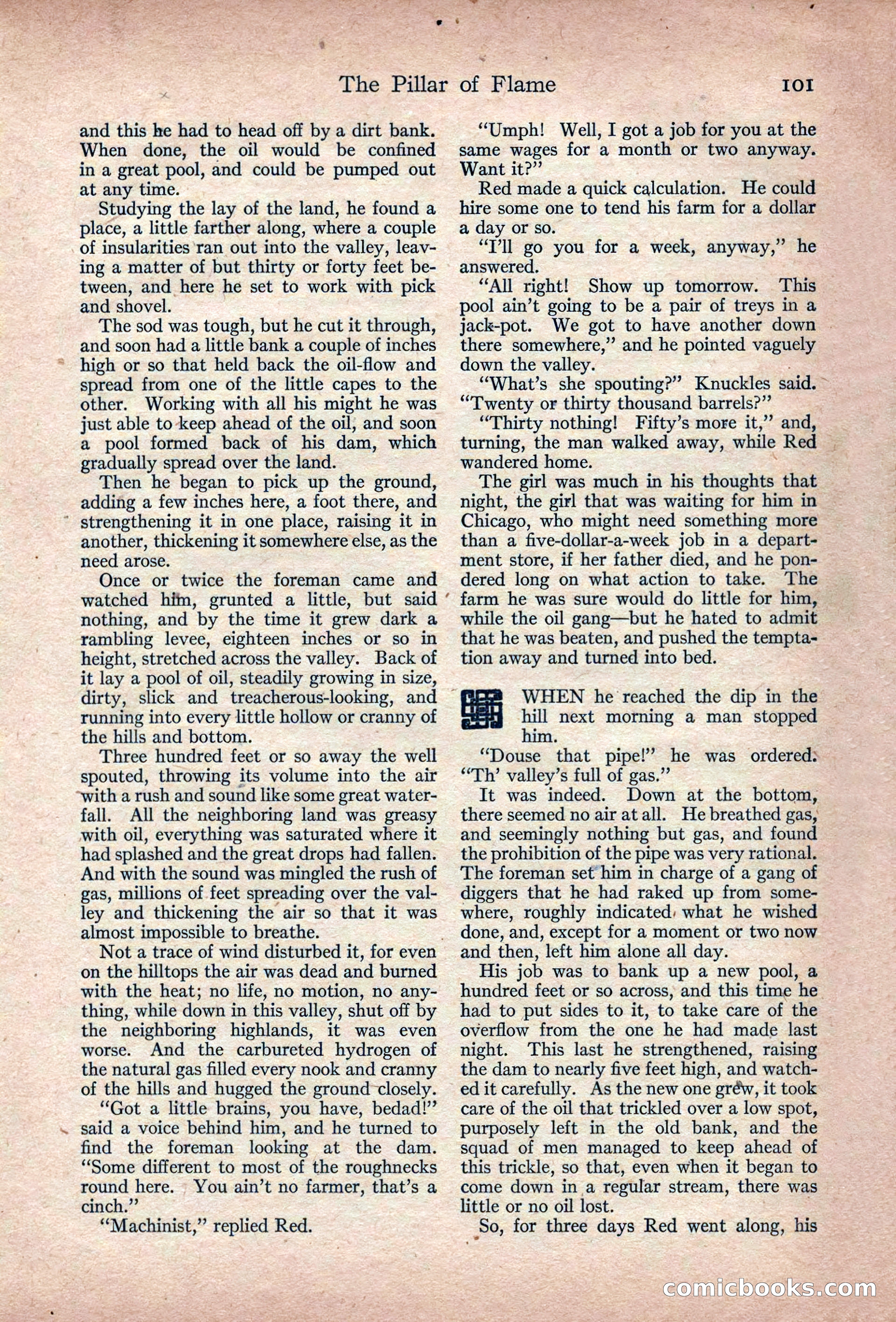 Adventure Magazine, March 1916 — page 103 of 228