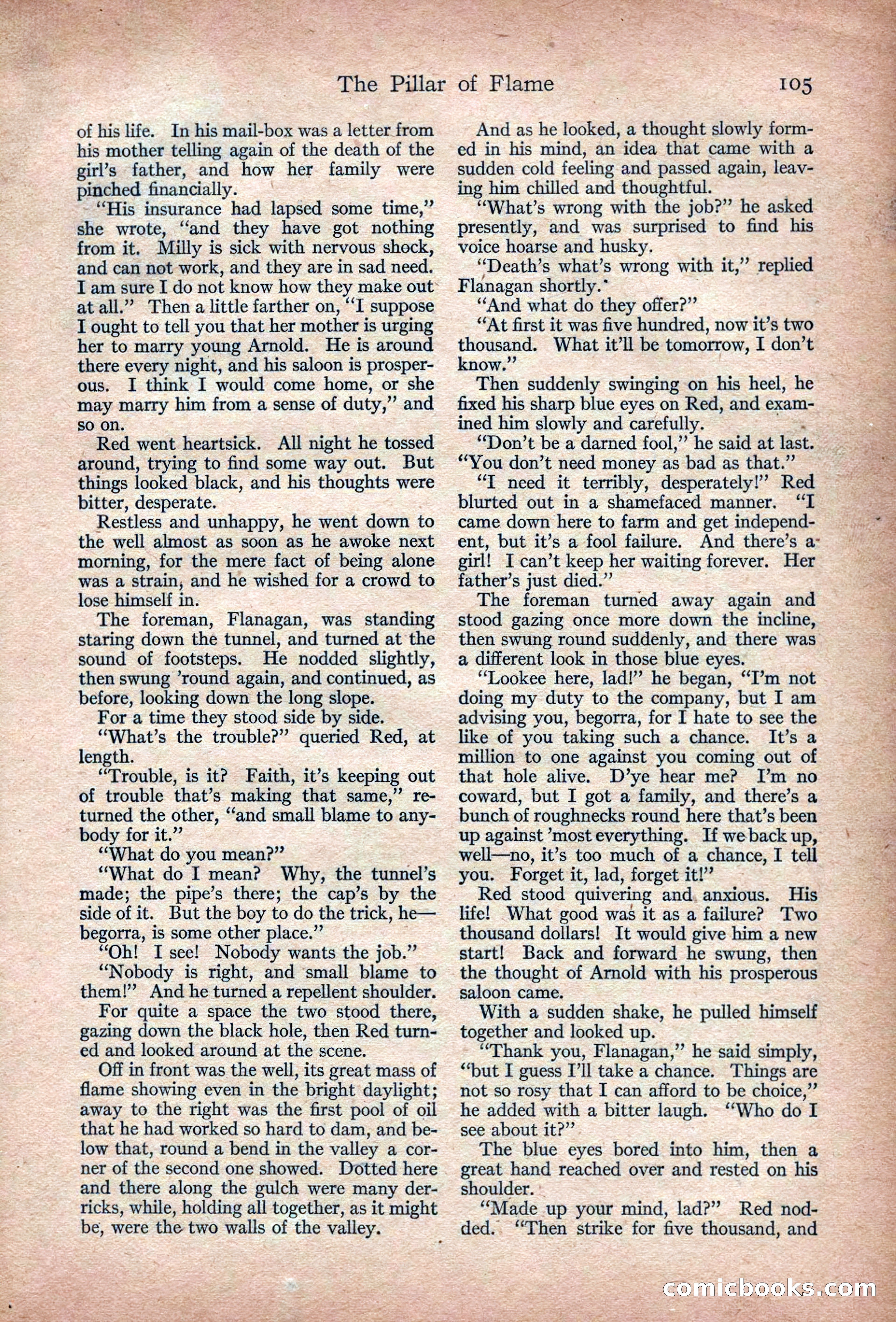Adventure Magazine, March 1916 — page 107 of 228