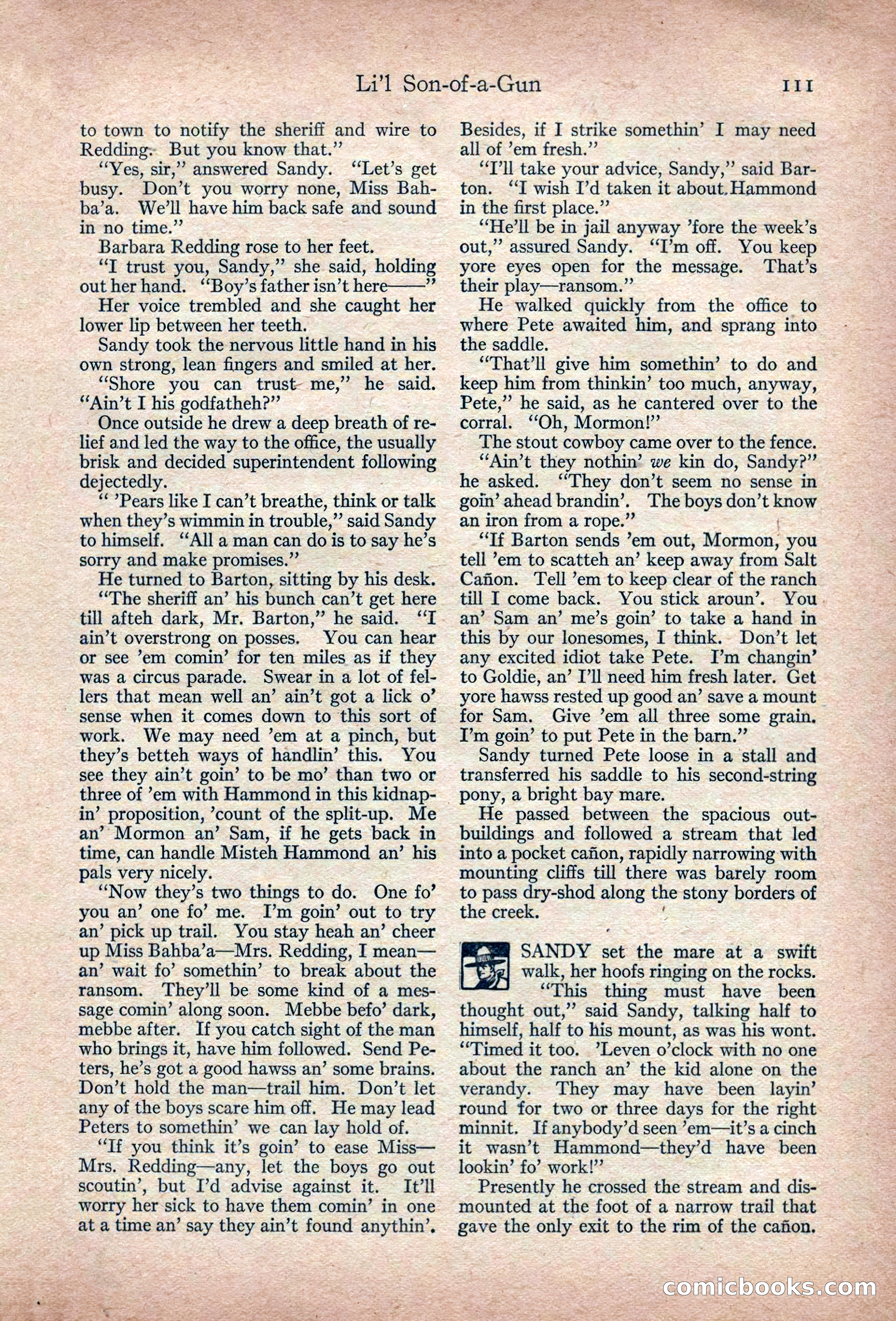 Adventure Magazine, March 1916 — page 113 of 228