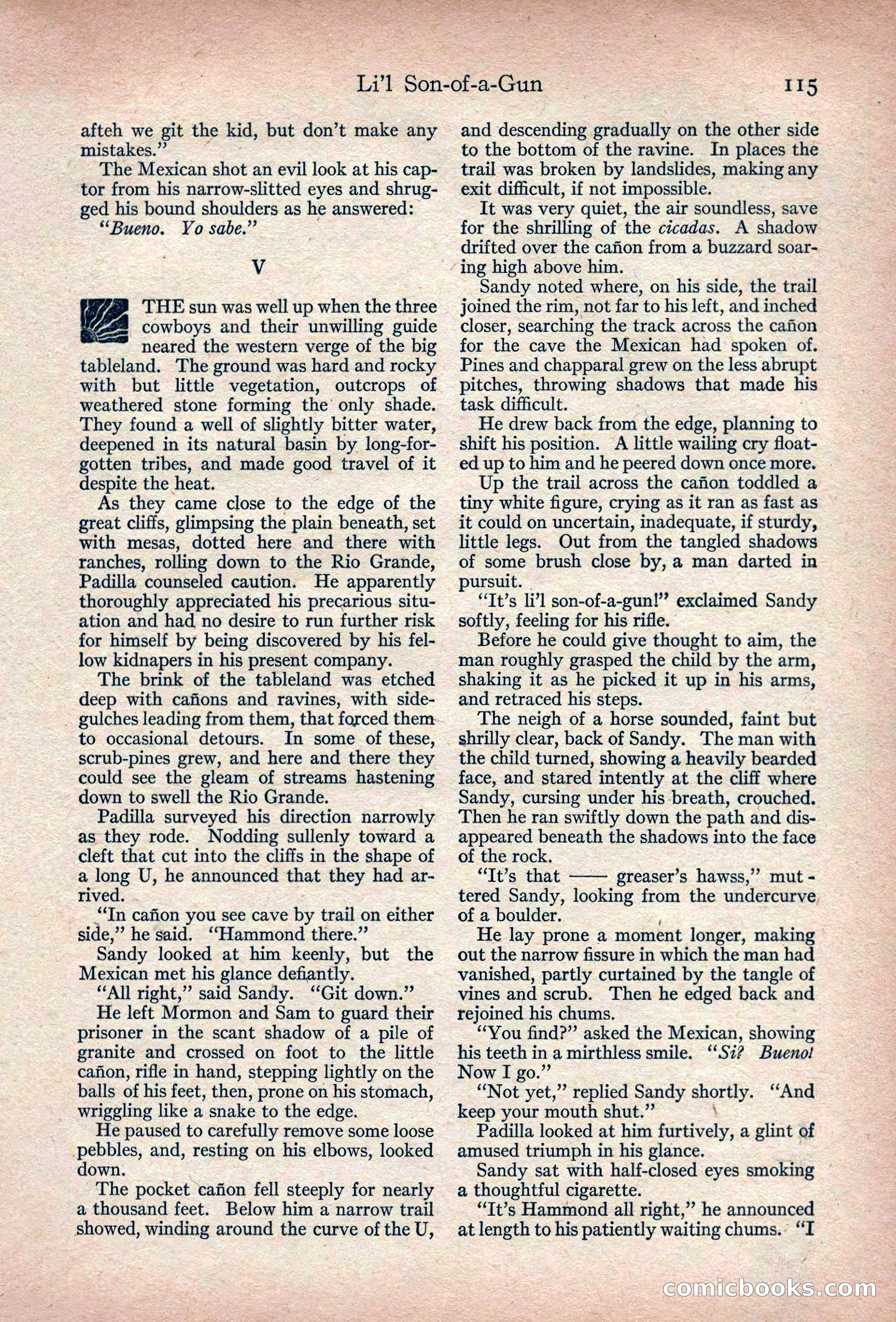 Adventure Magazine, March 1916 — page 117 of 228