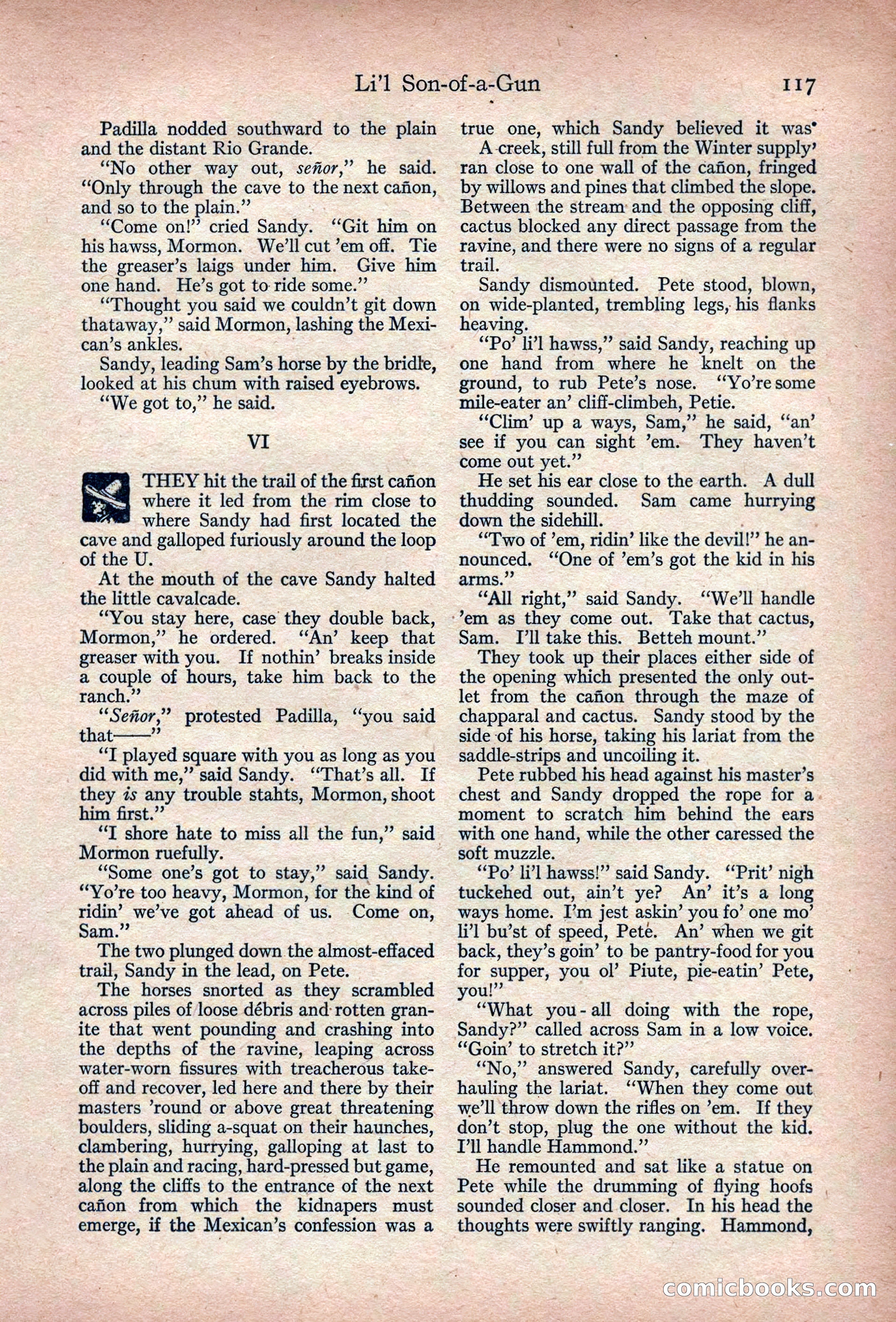 Adventure Magazine, March 1916 — page 119 of 228