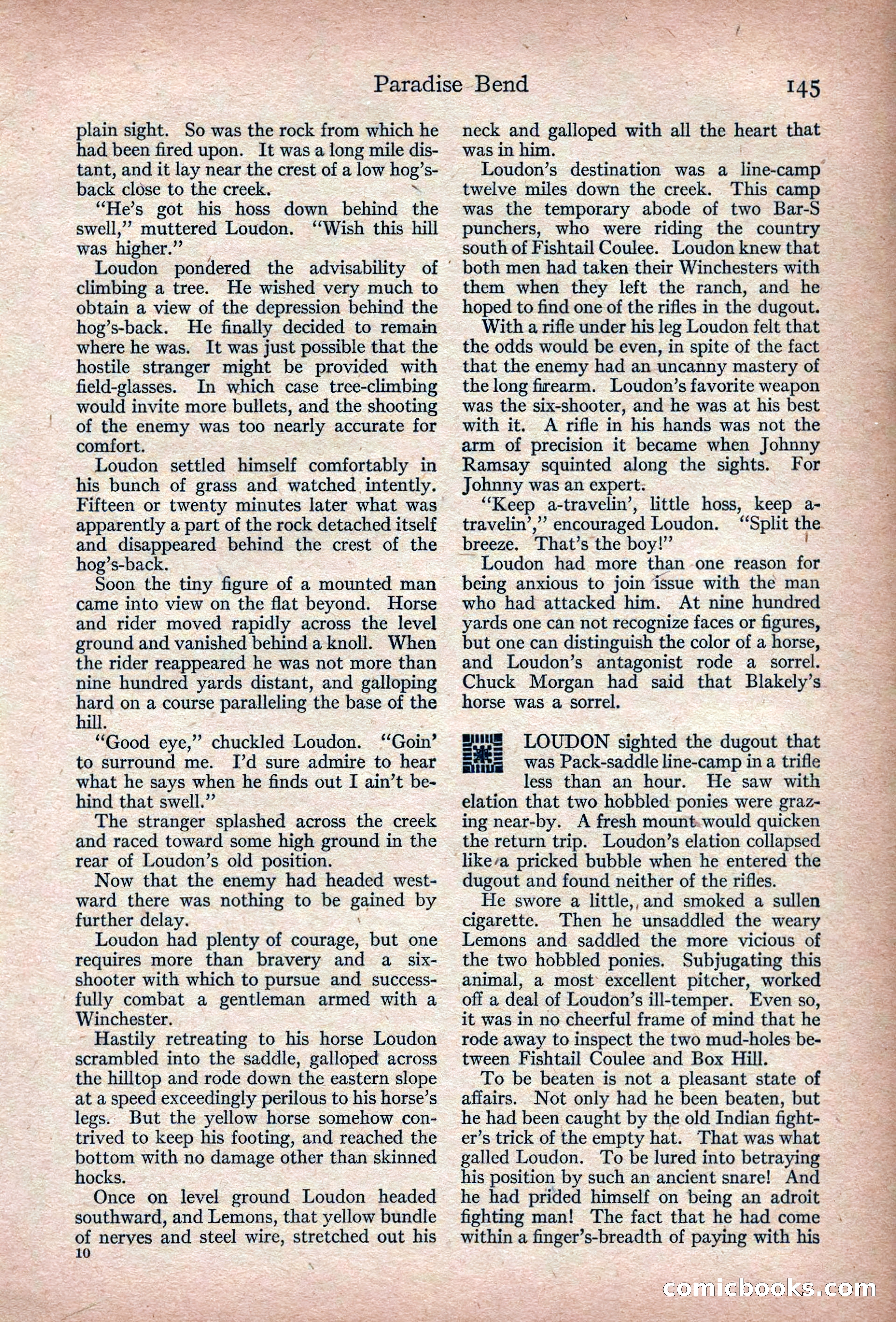 Adventure Magazine, March 1916 — page 147 of 228