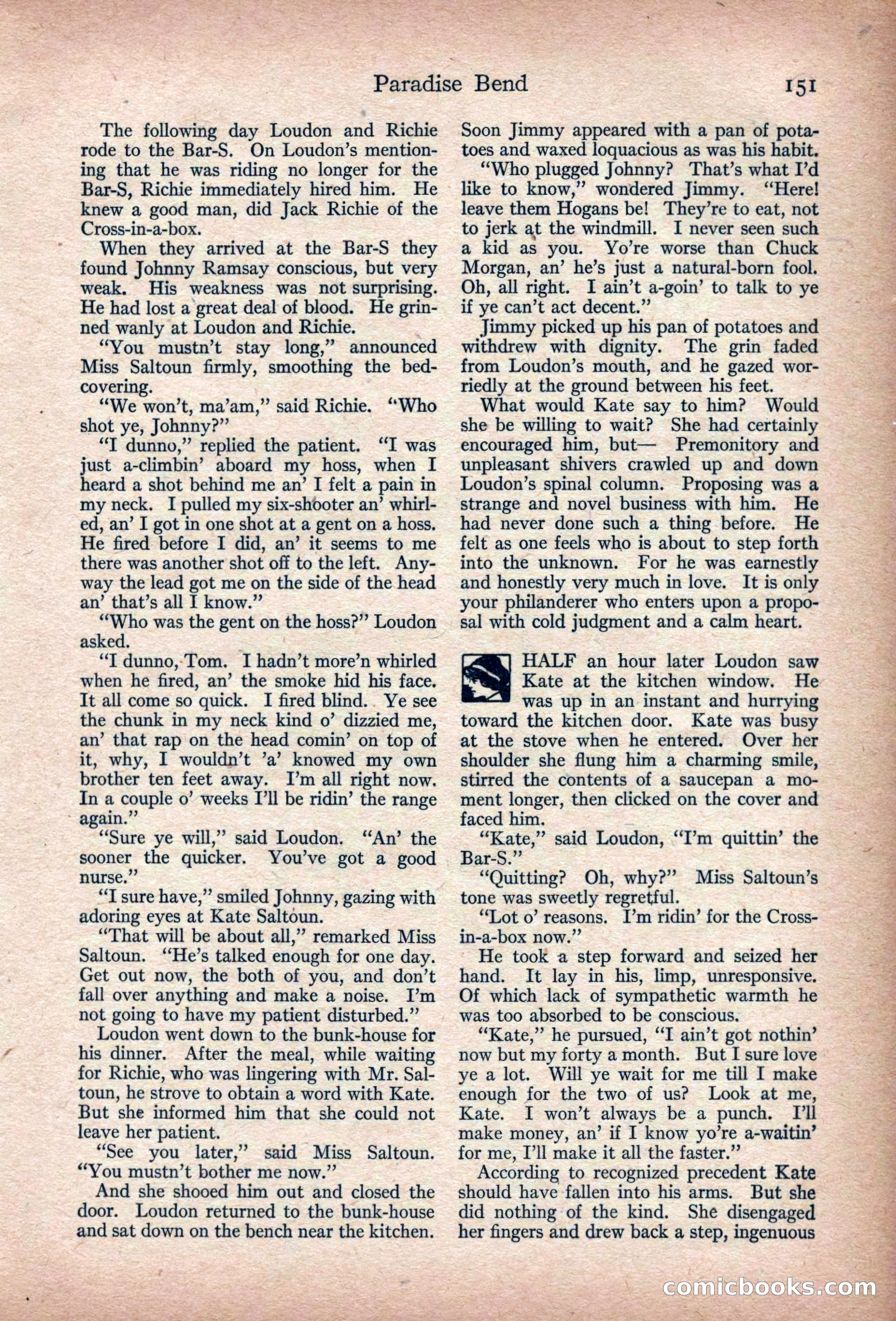 Adventure Magazine, March 1916 — page 153 of 228