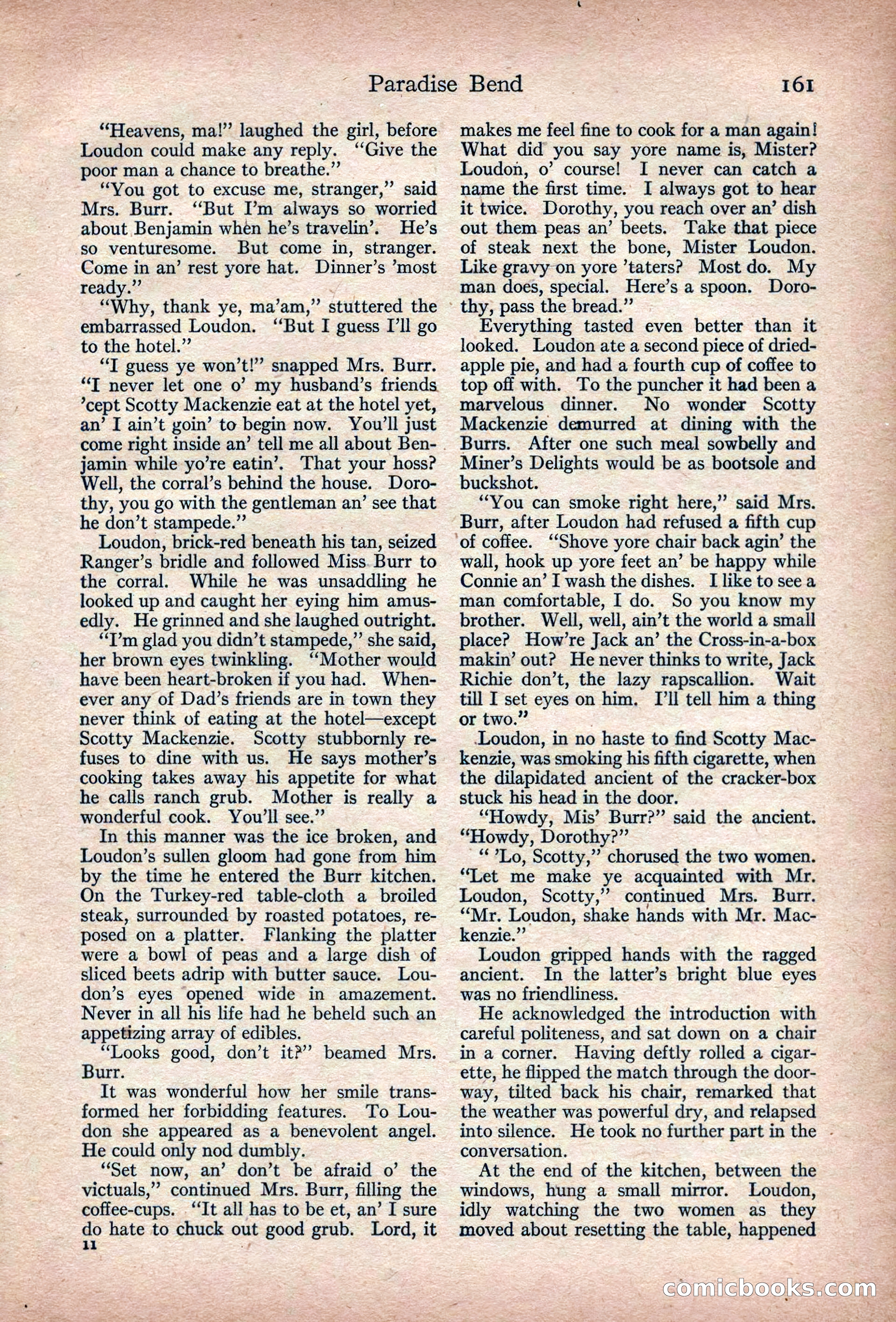 Adventure Magazine, March 1916 — page 163 of 228
