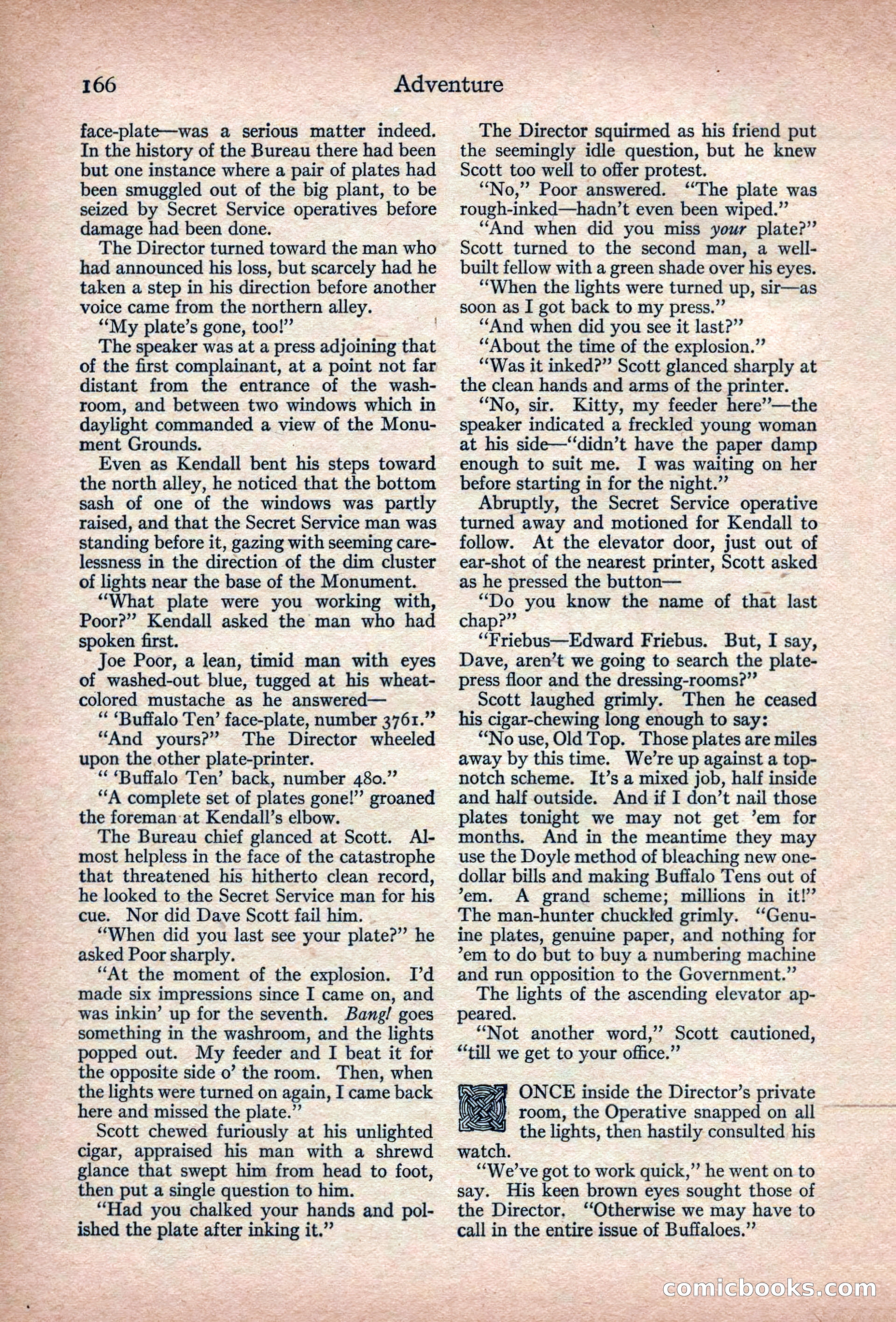 Adventure Magazine, March 1916 — page 168 of 228
