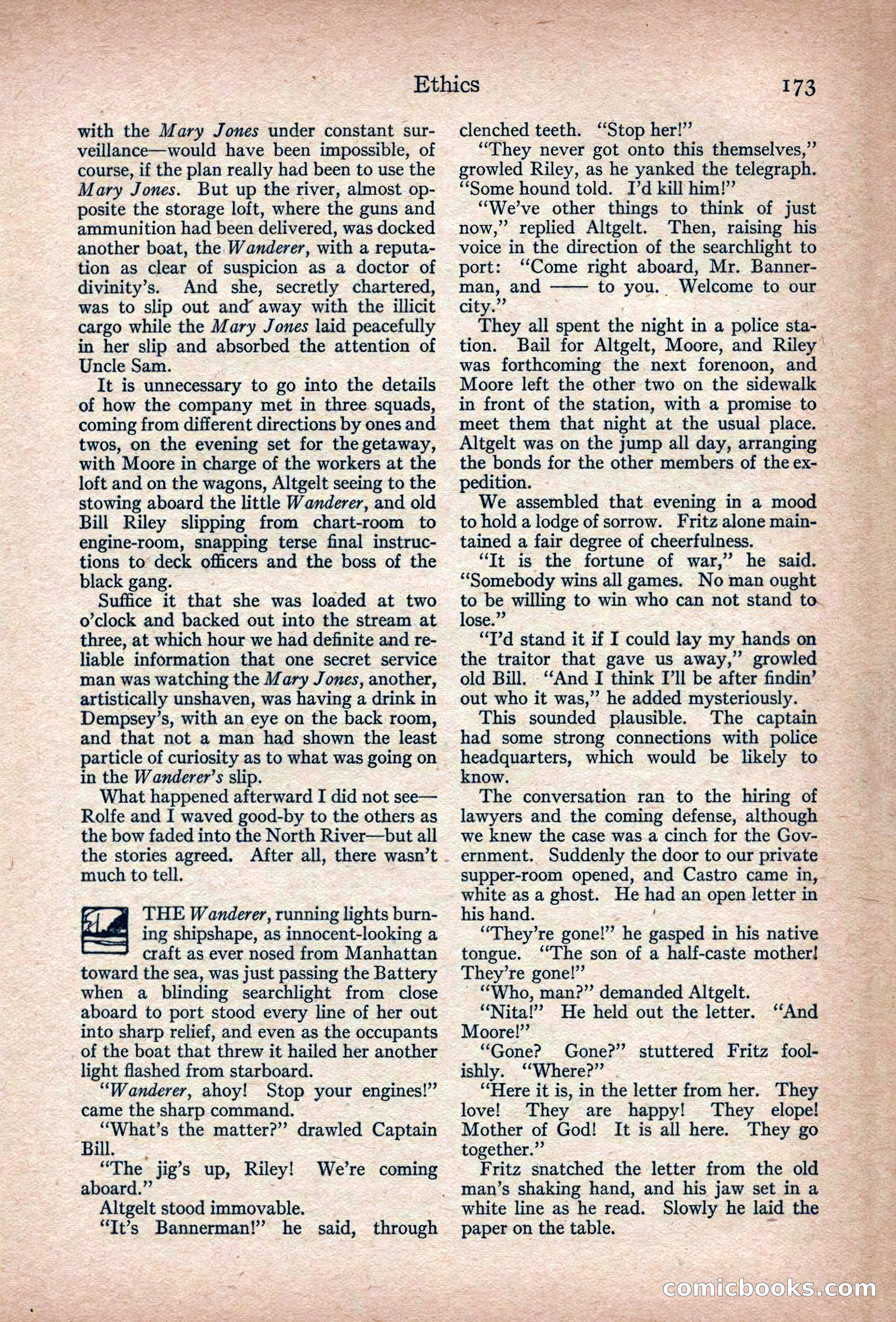 Adventure Magazine, March 1916 — page 175 of 228