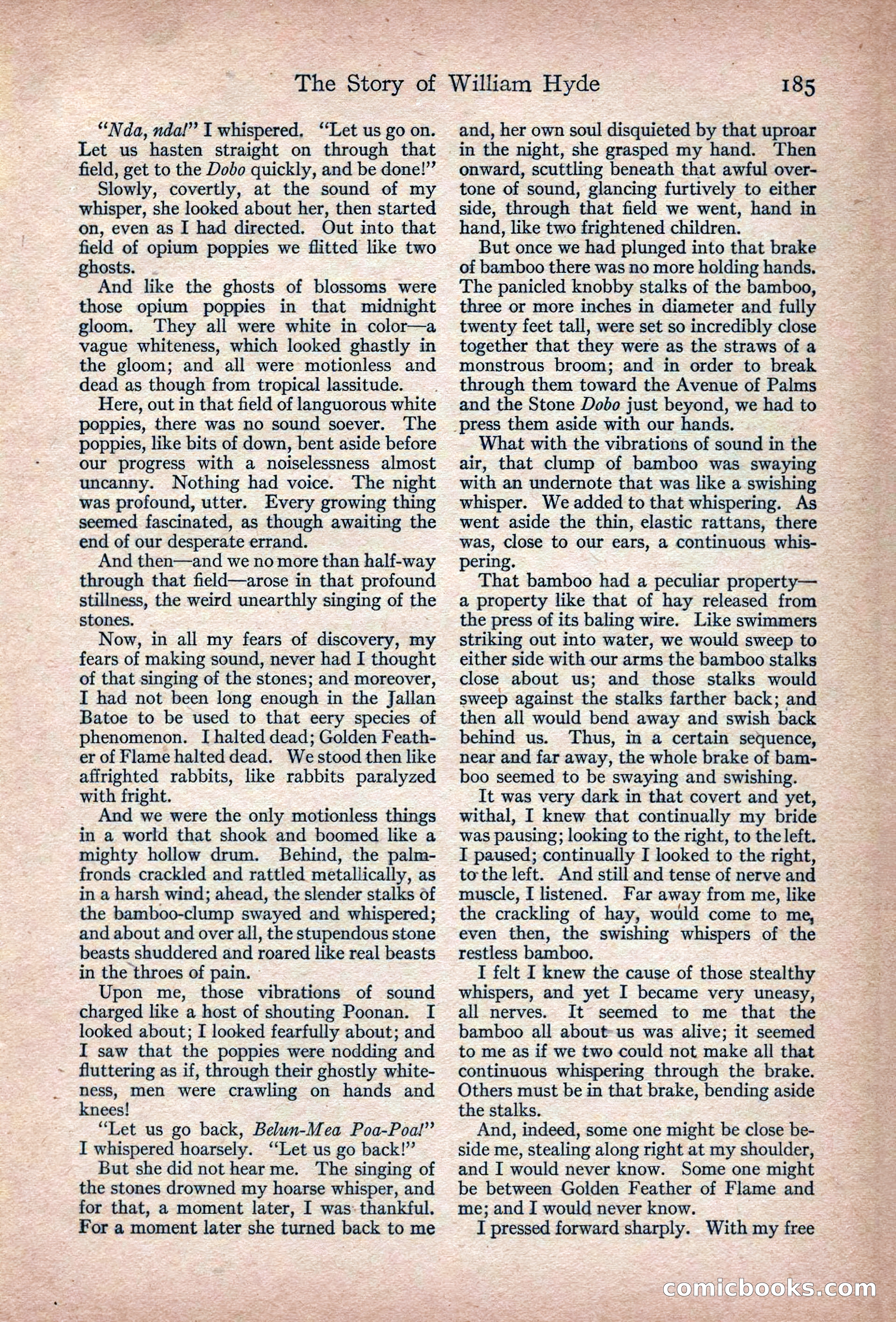 Adventure Magazine, March 1916 — page 187 of 228