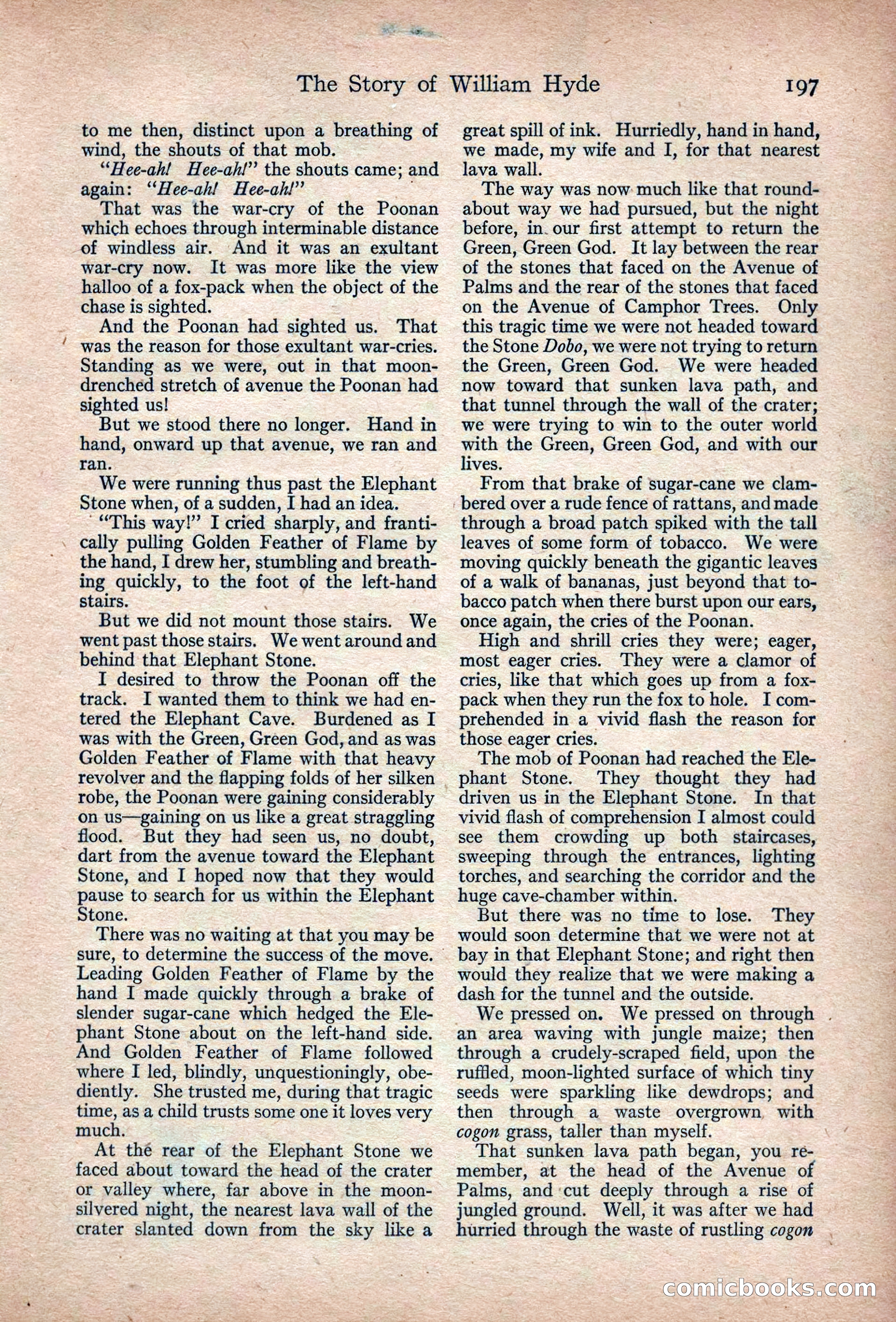 Adventure Magazine, March 1916 — page 199 of 228