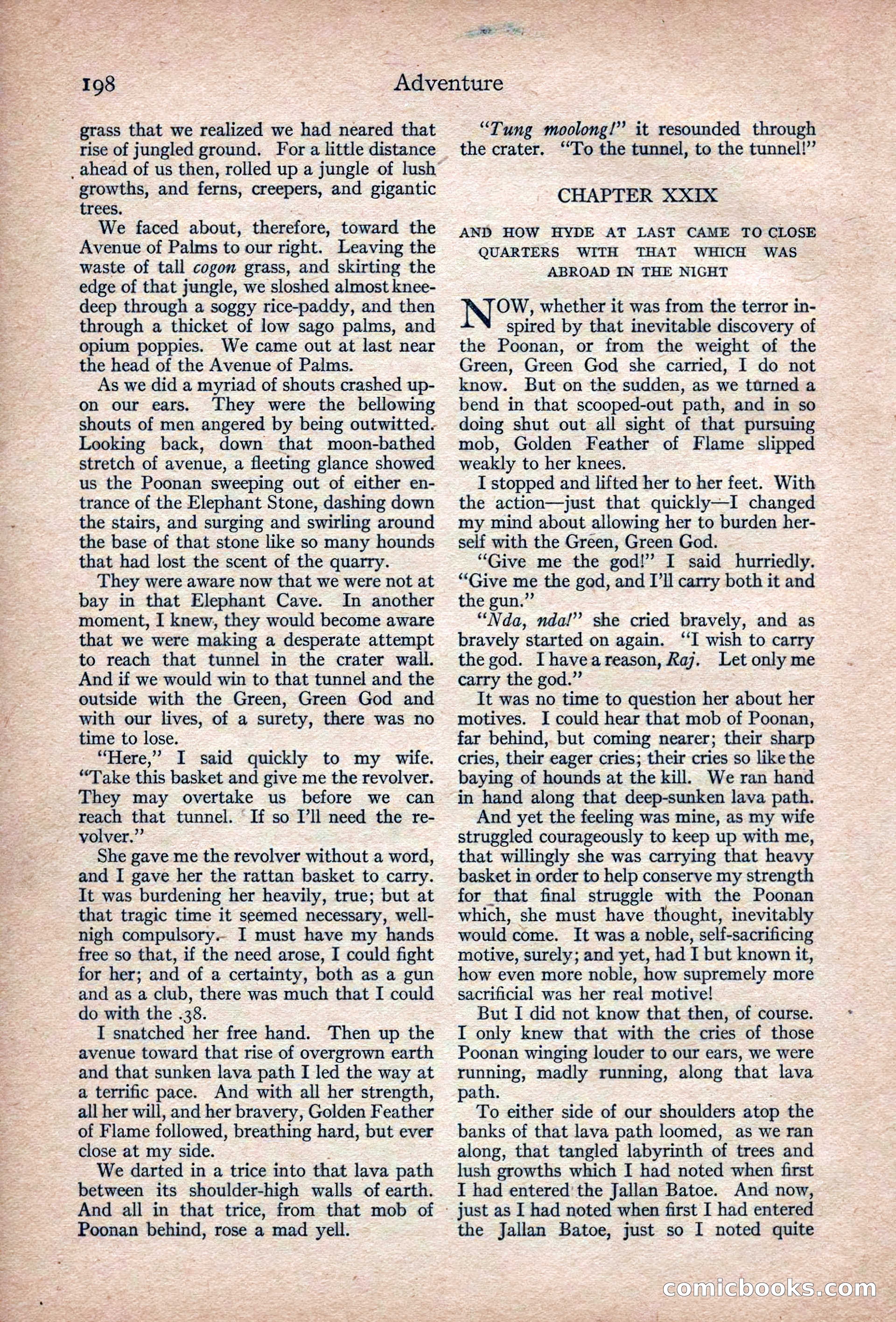 Adventure Magazine, March 1916 — page 200 of 228