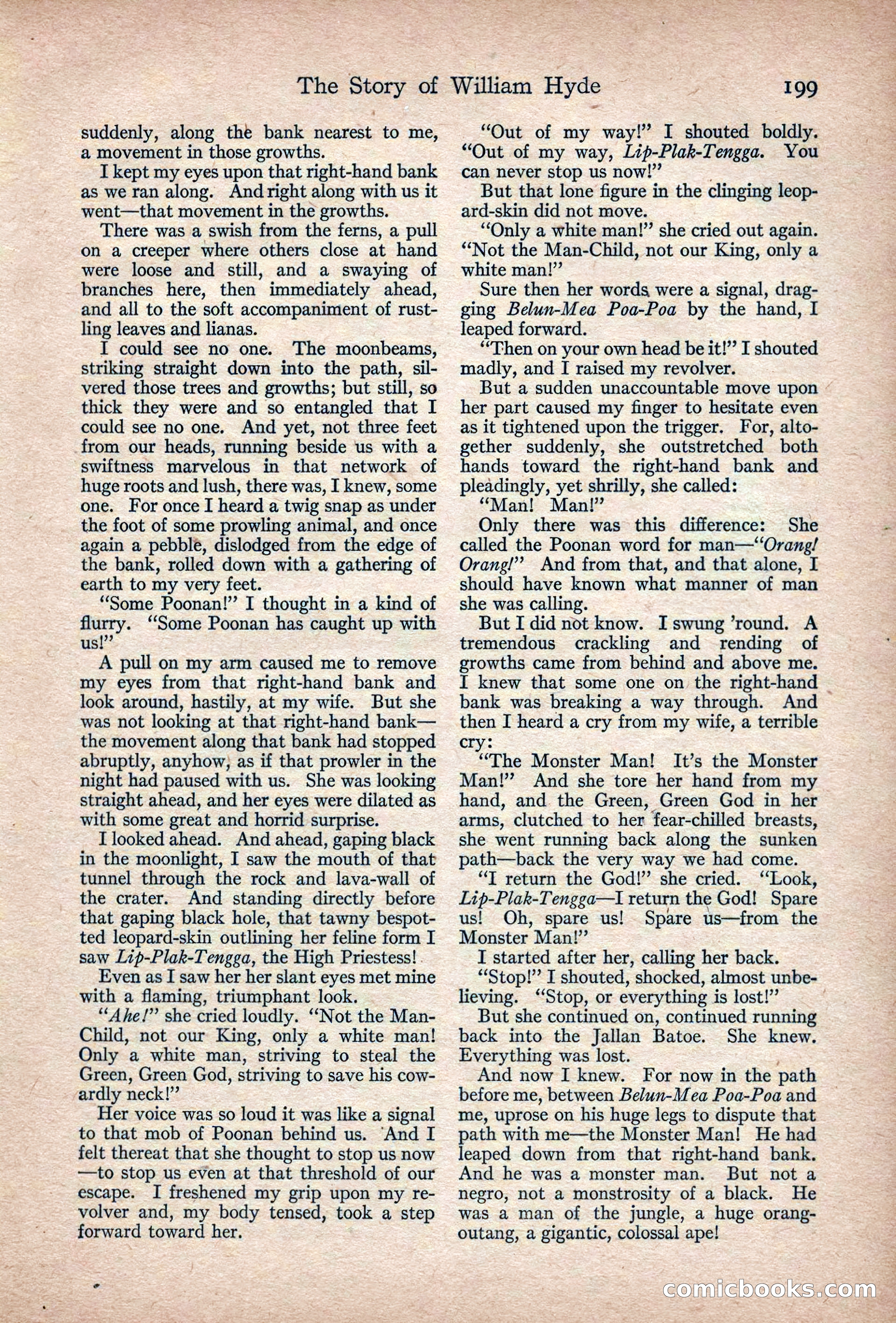 Adventure Magazine, March 1916 — page 201 of 228