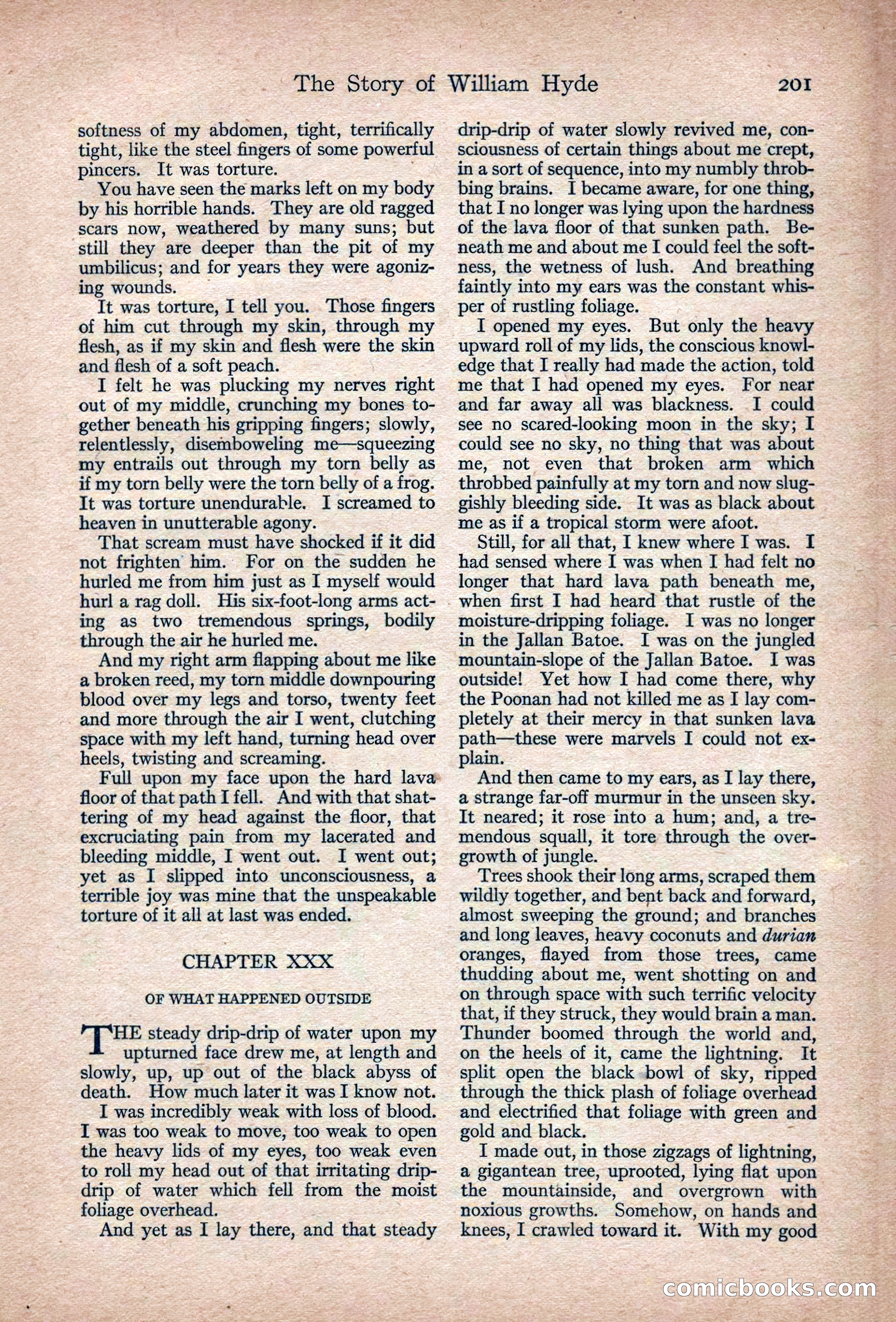 Adventure Magazine, March 1916 — page 203 of 228