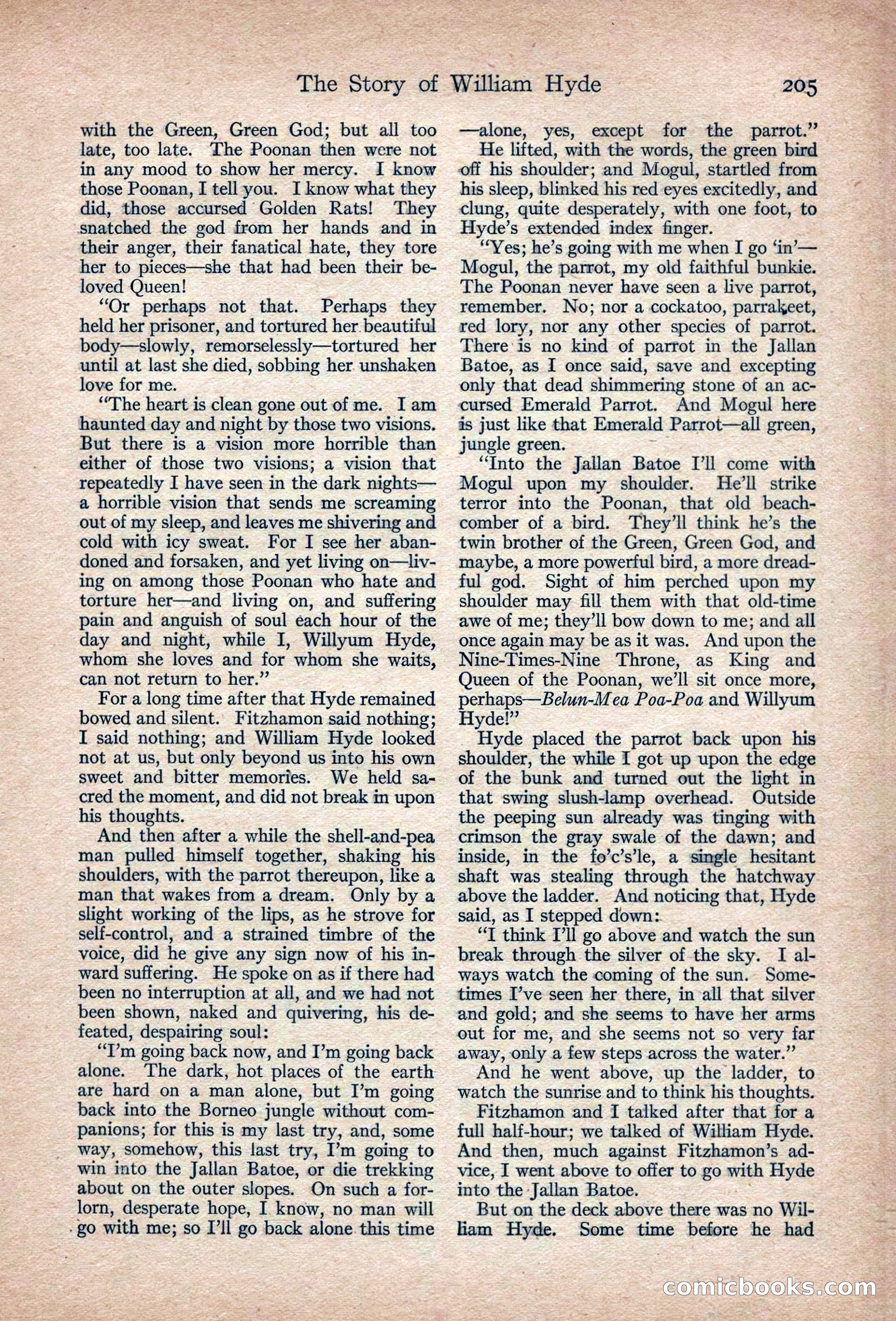 Adventure Magazine, March 1916 — page 207 of 228