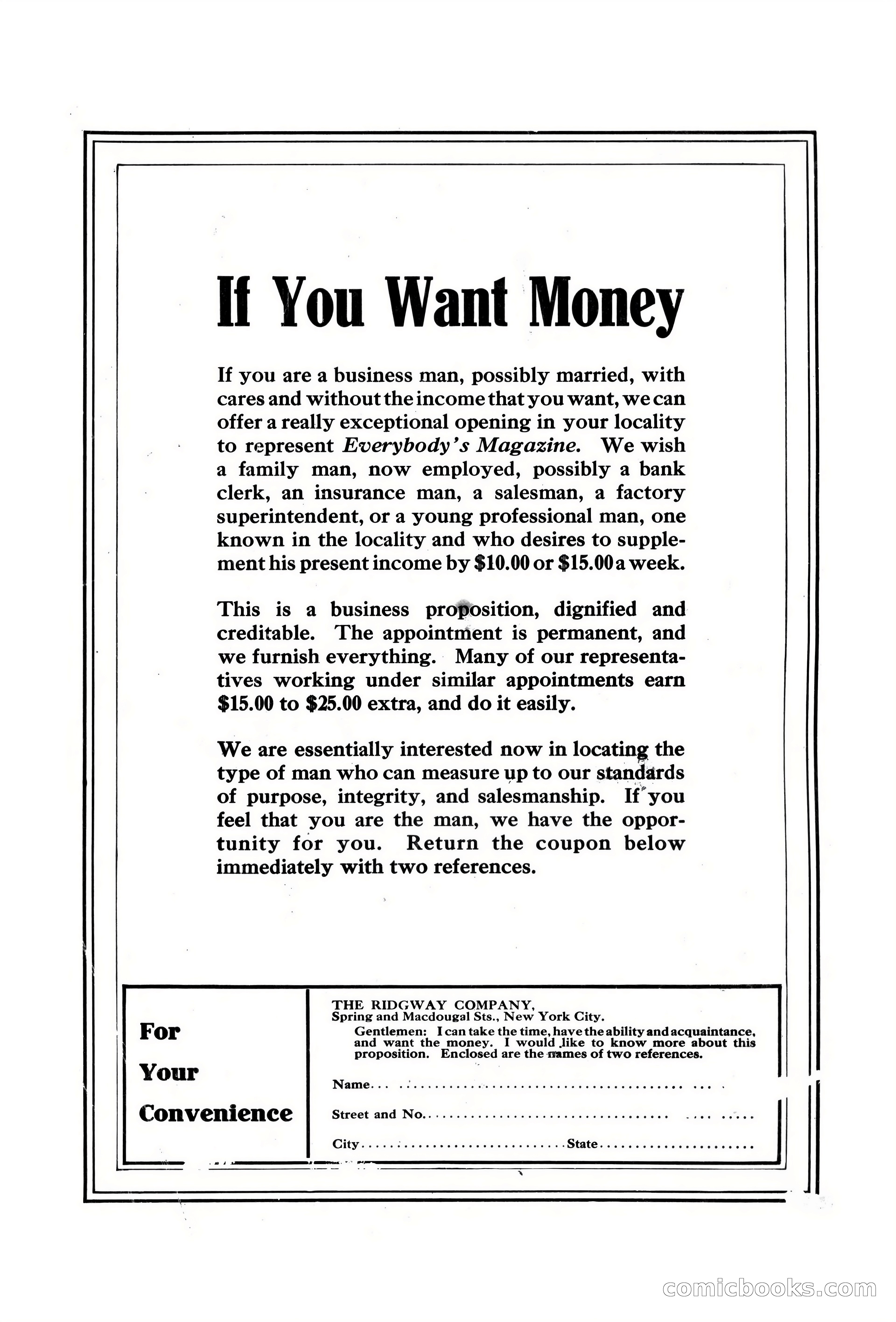 Adventure Magazine, March 1916 — page 228 of 228