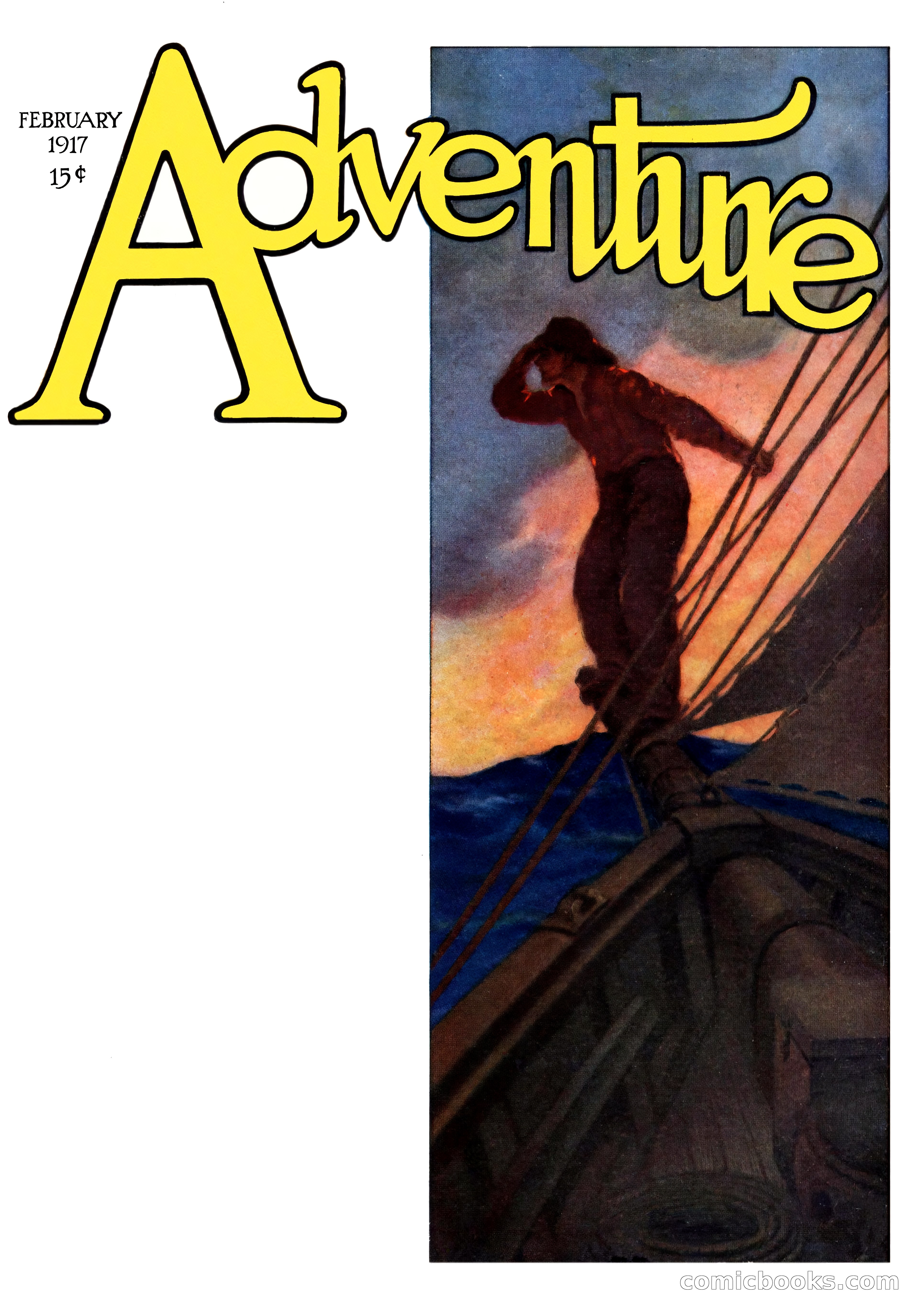 Adventure, February 1917
