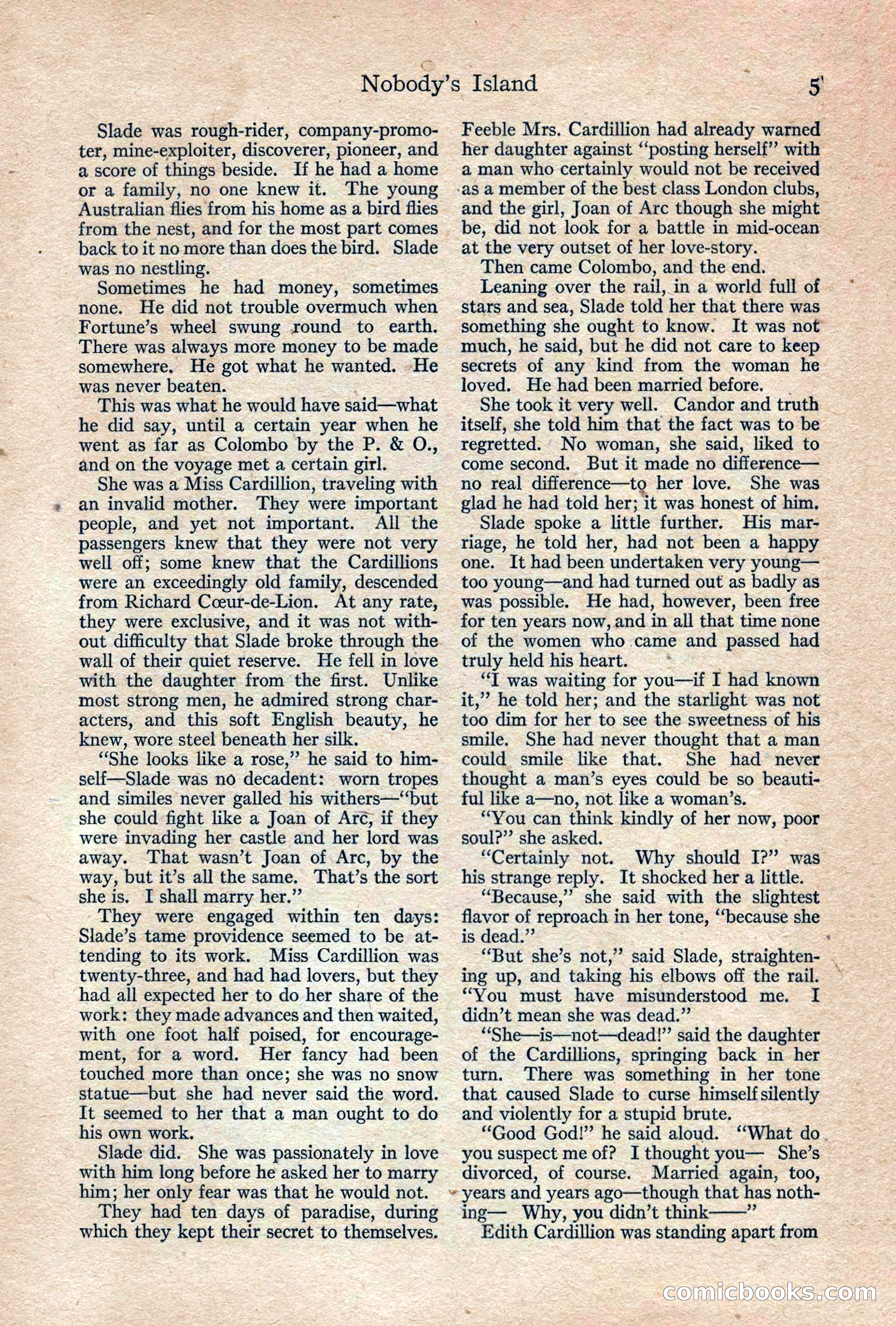 Adventure, February 1917 — page 7 of 228