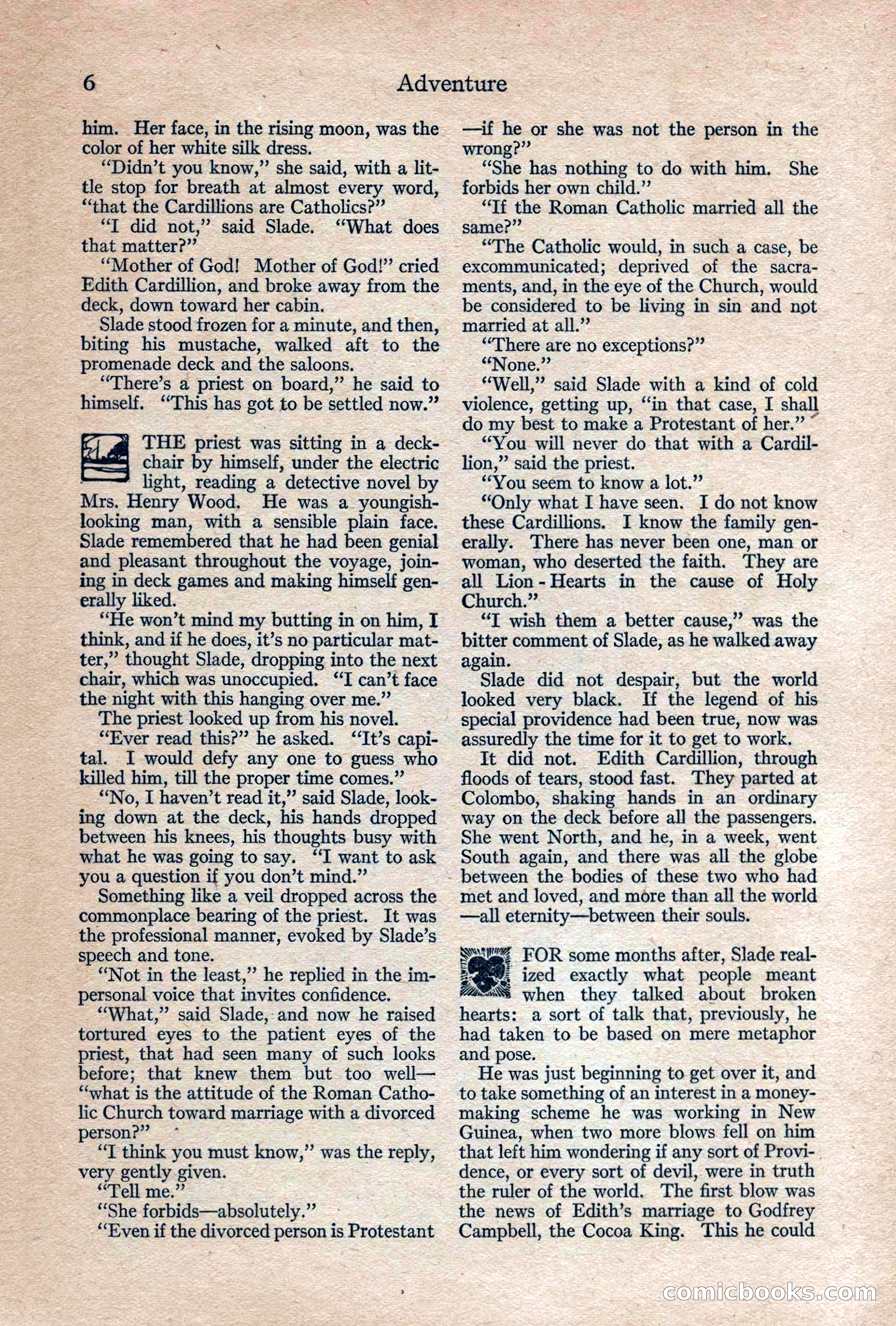 Adventure, February 1917 — page 8 of 228