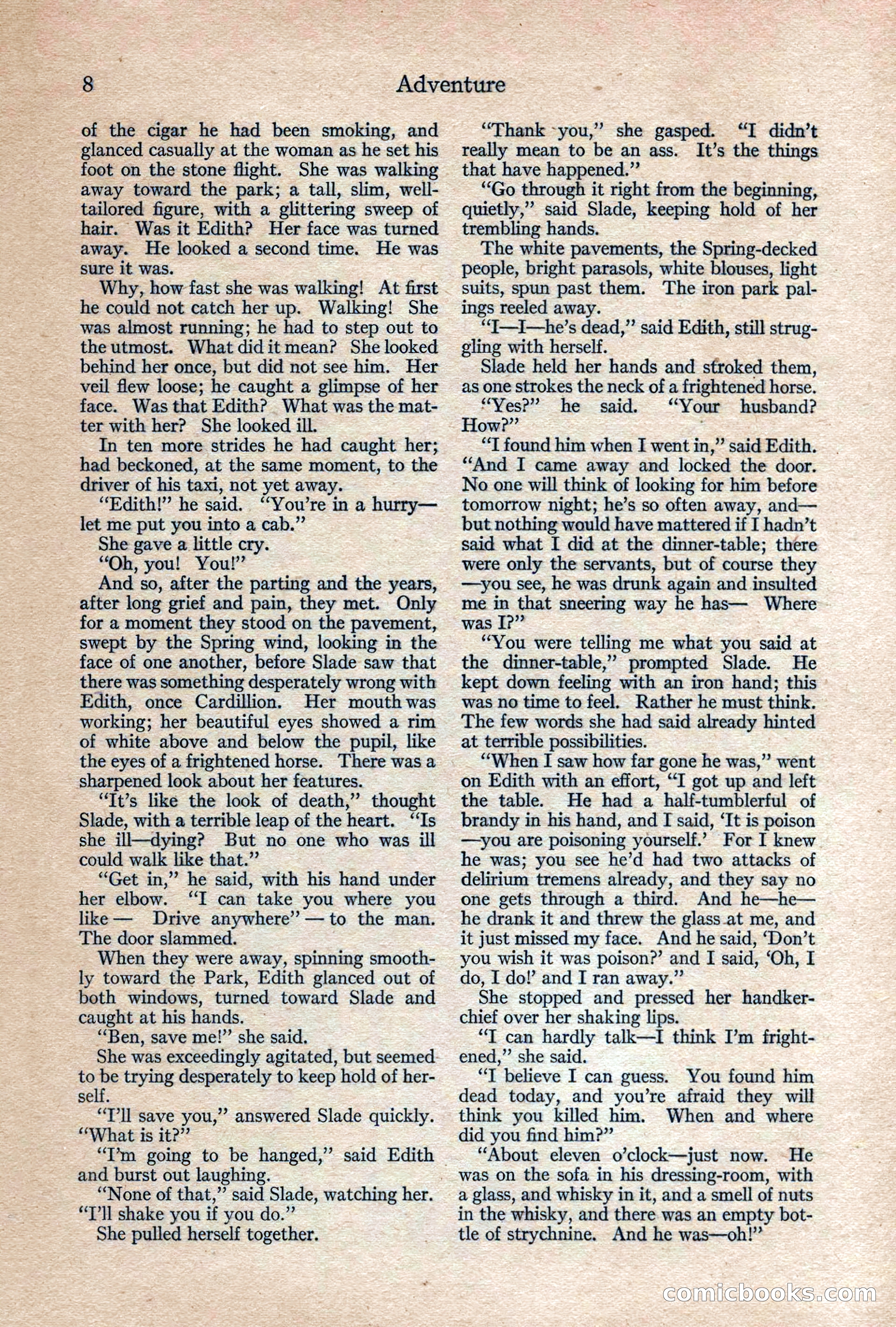 Adventure, February 1917 — page 10 of 228