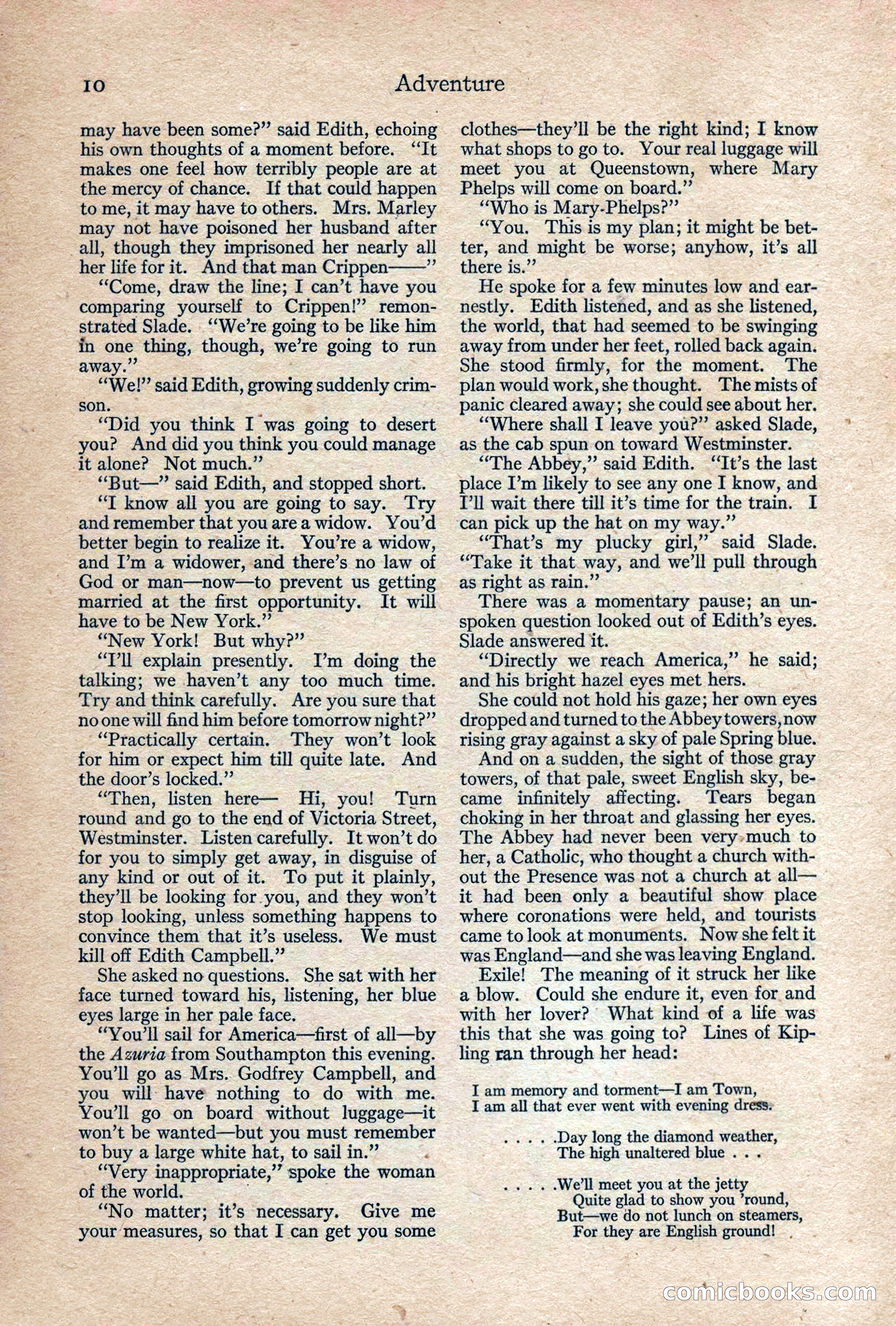 Adventure, February 1917 — page 12 of 228