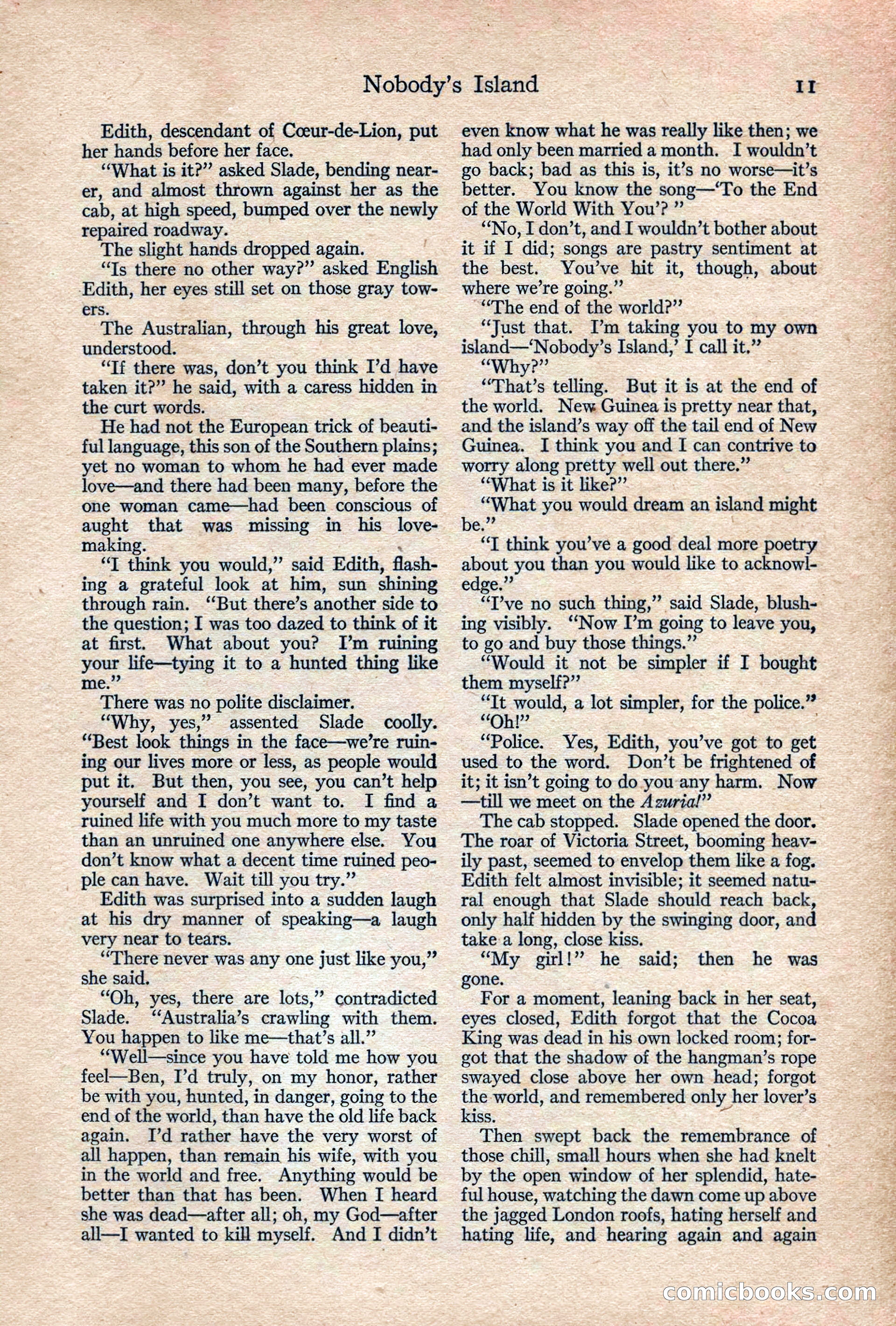 Adventure, February 1917 — page 13 of 228
