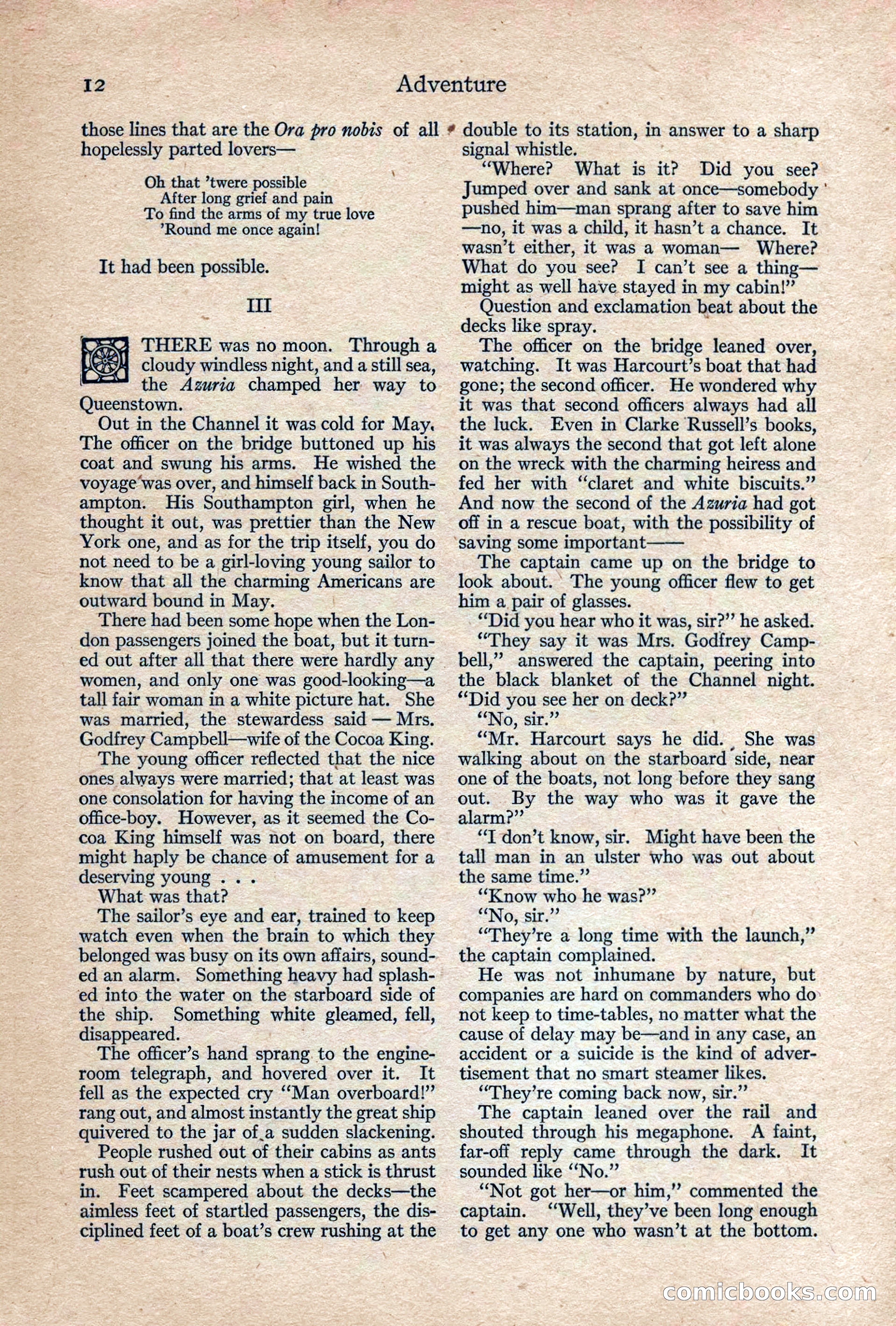 Adventure, February 1917 — page 14 of 228