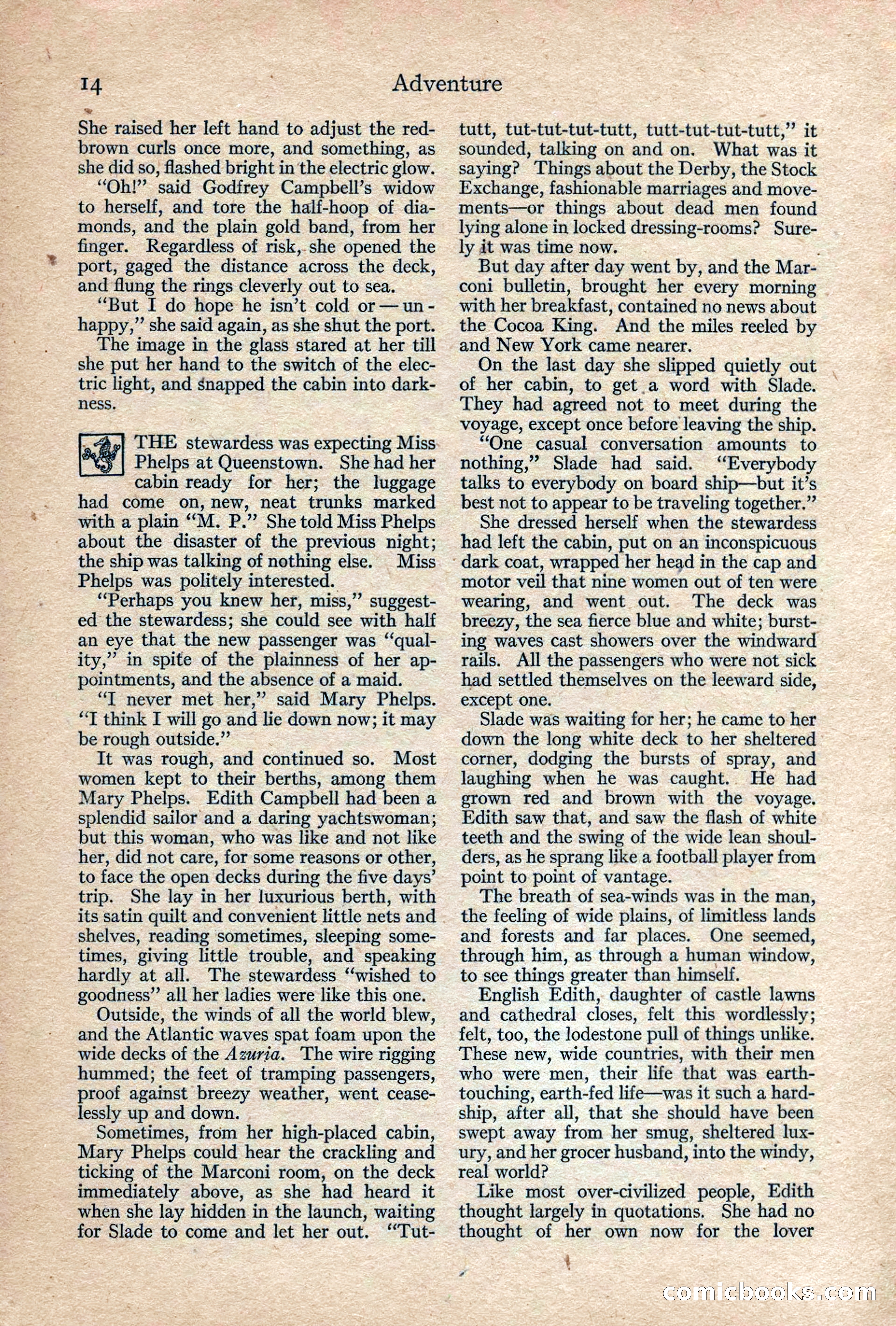 Adventure, February 1917 — page 16 of 228