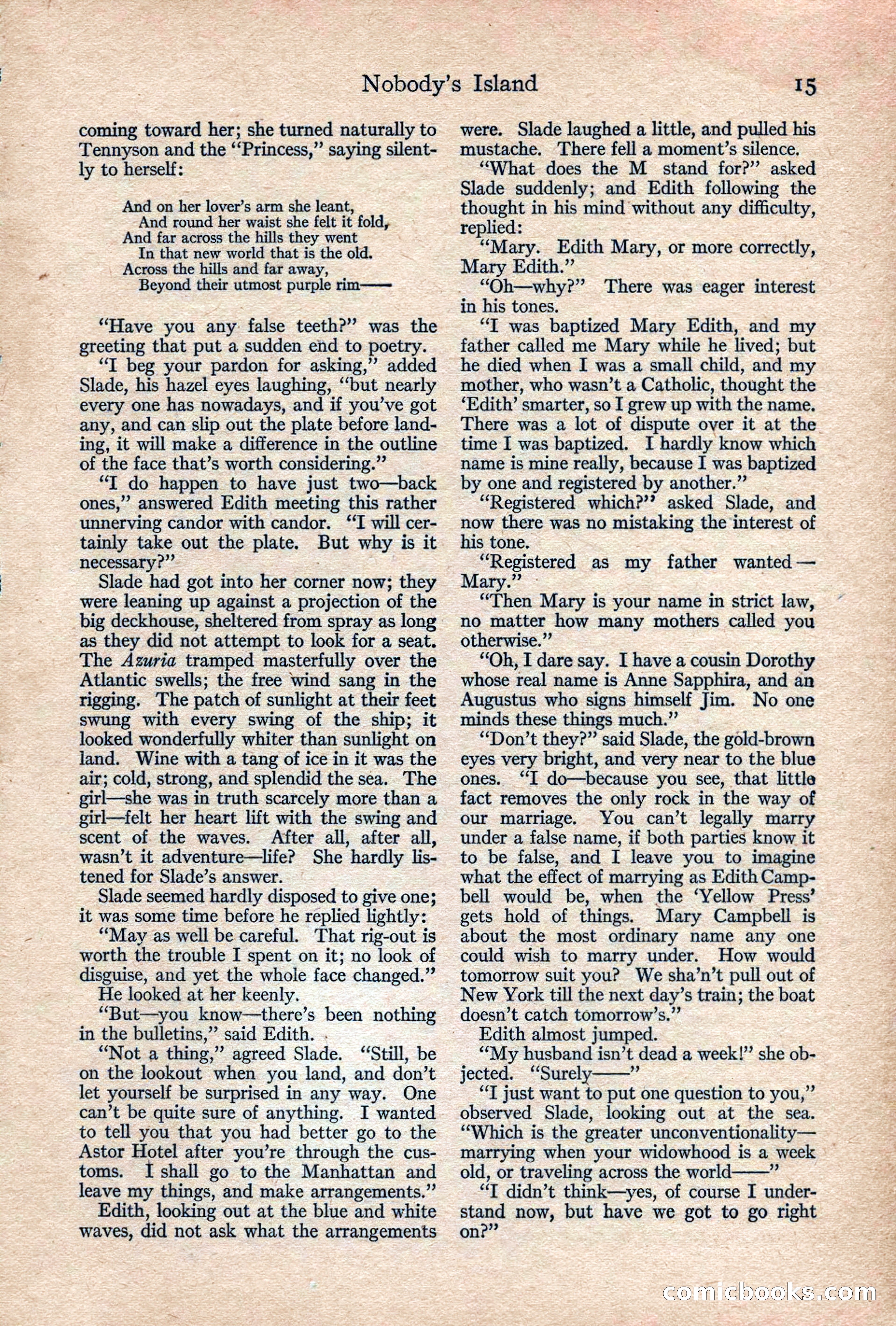 Adventure, February 1917 — page 17 of 228