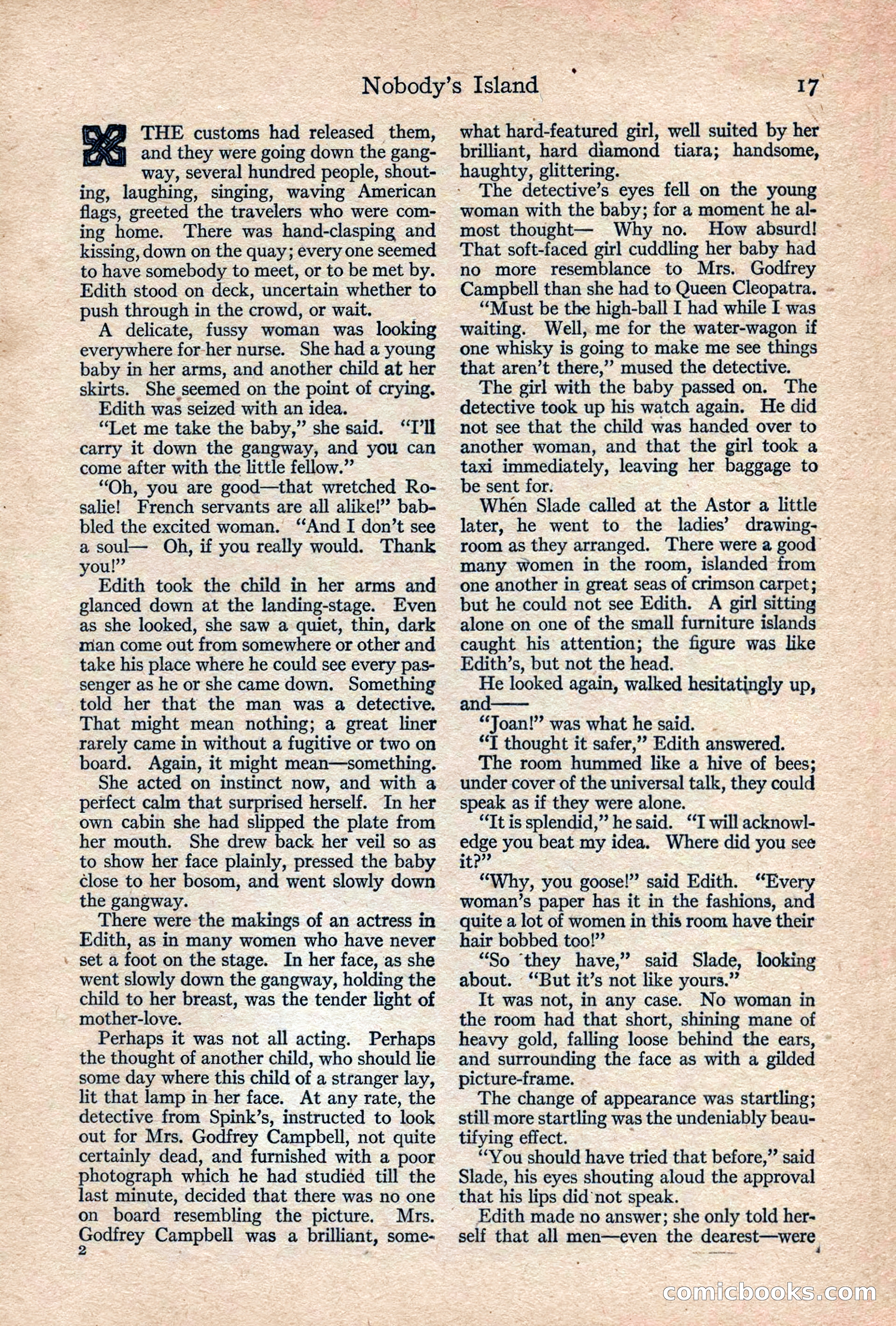 Adventure, February 1917 — page 19 of 228