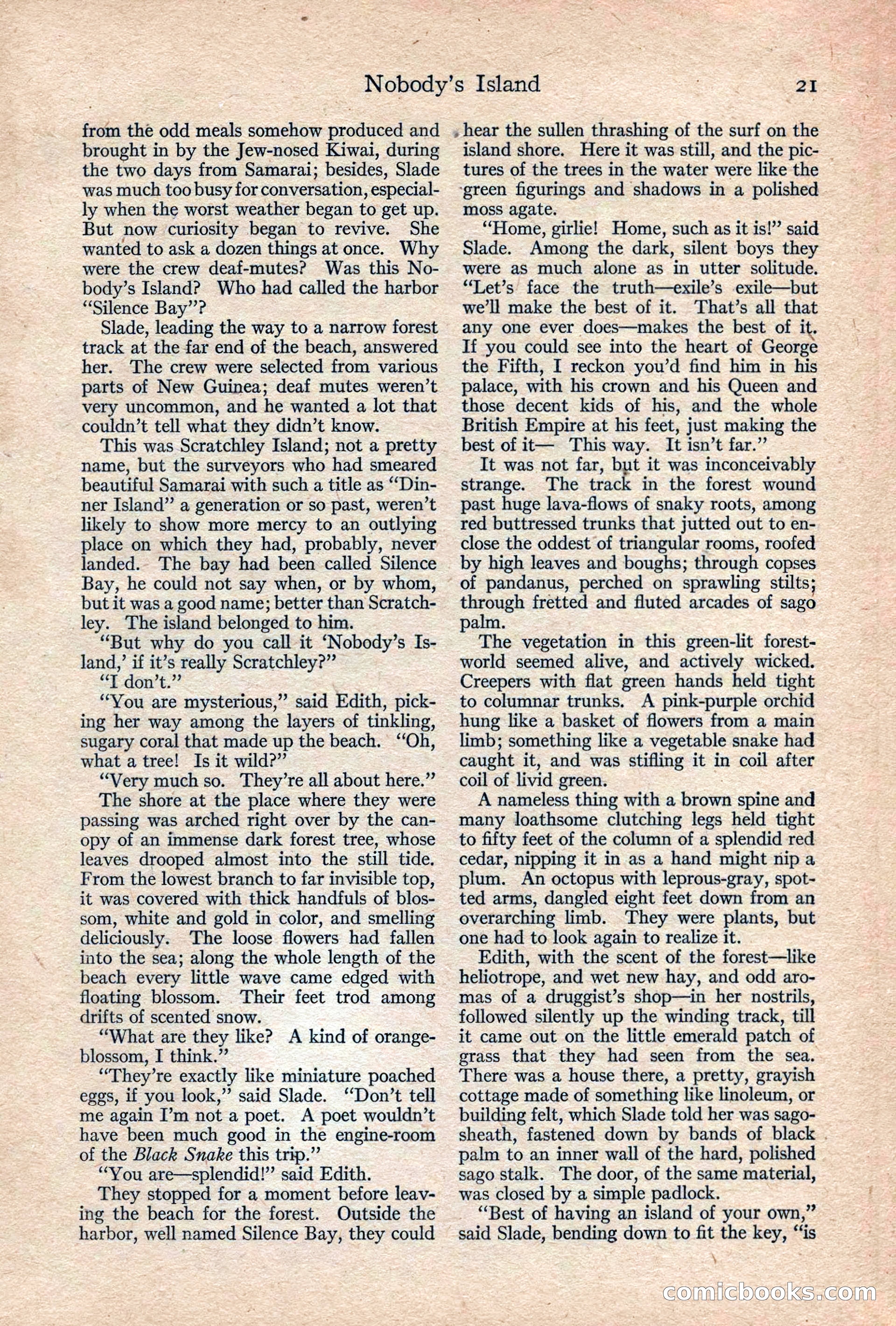 Adventure, February 1917 — page 23 of 228
