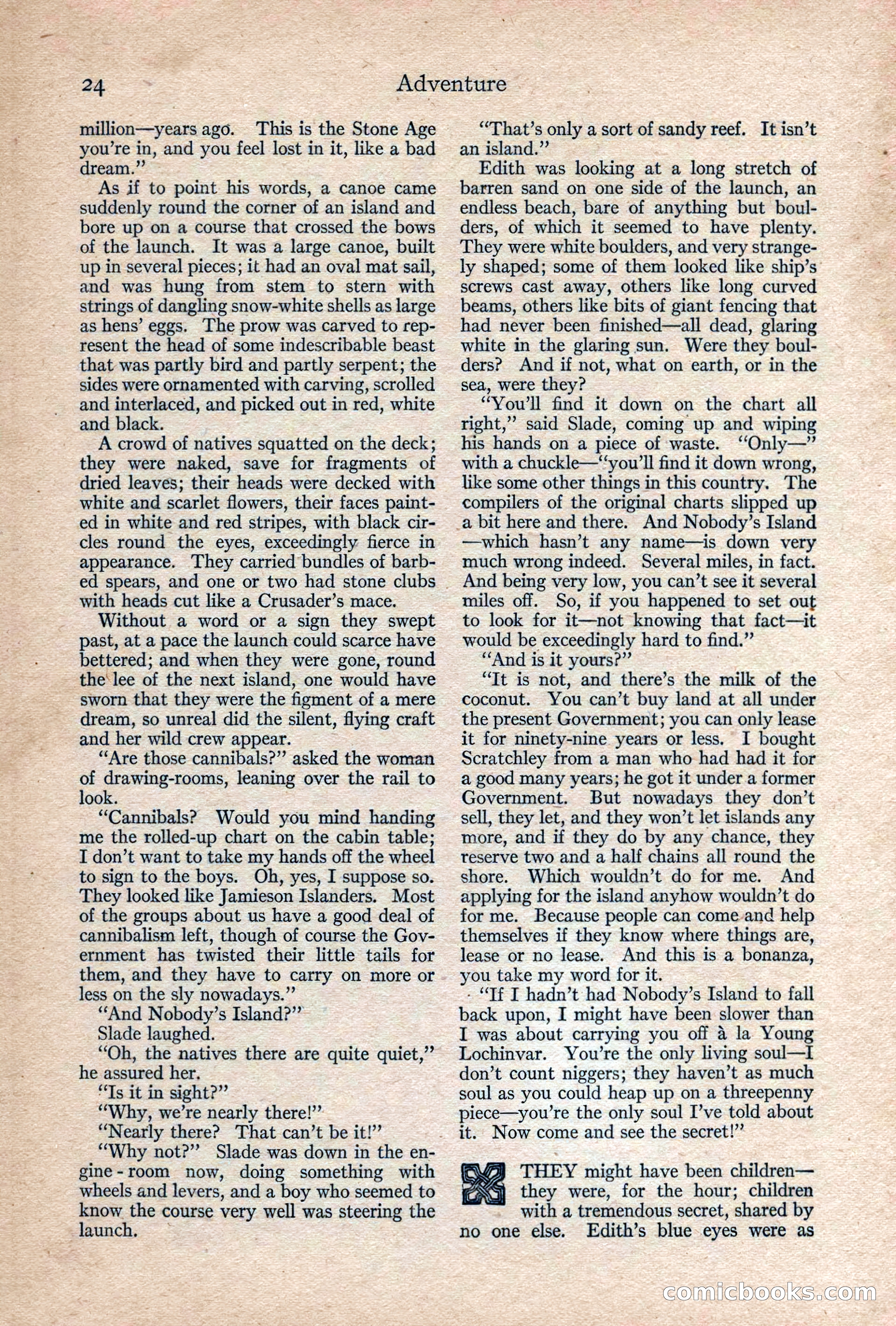 Adventure, February 1917 — page 26 of 228