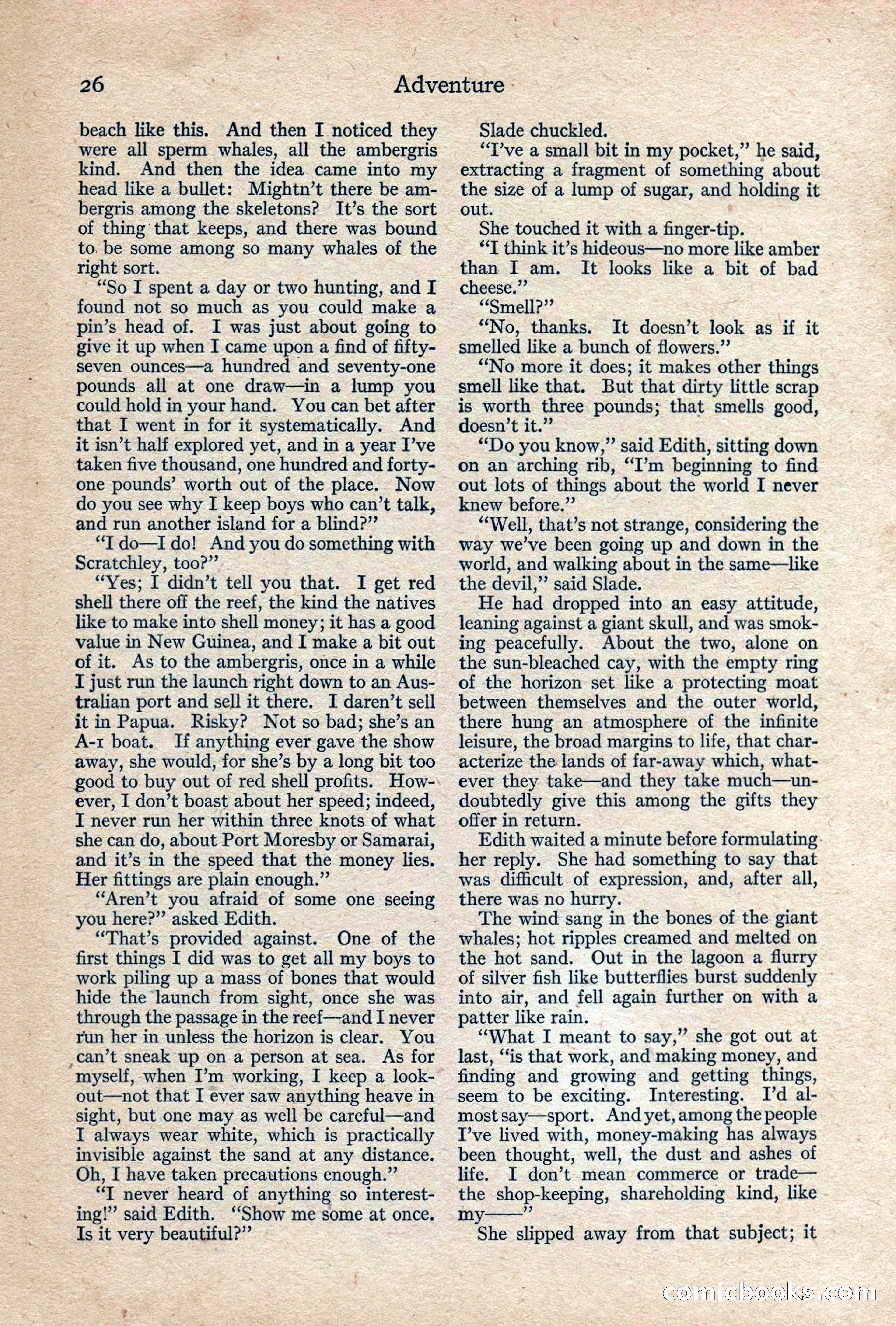 Adventure, February 1917 — page 28 of 228