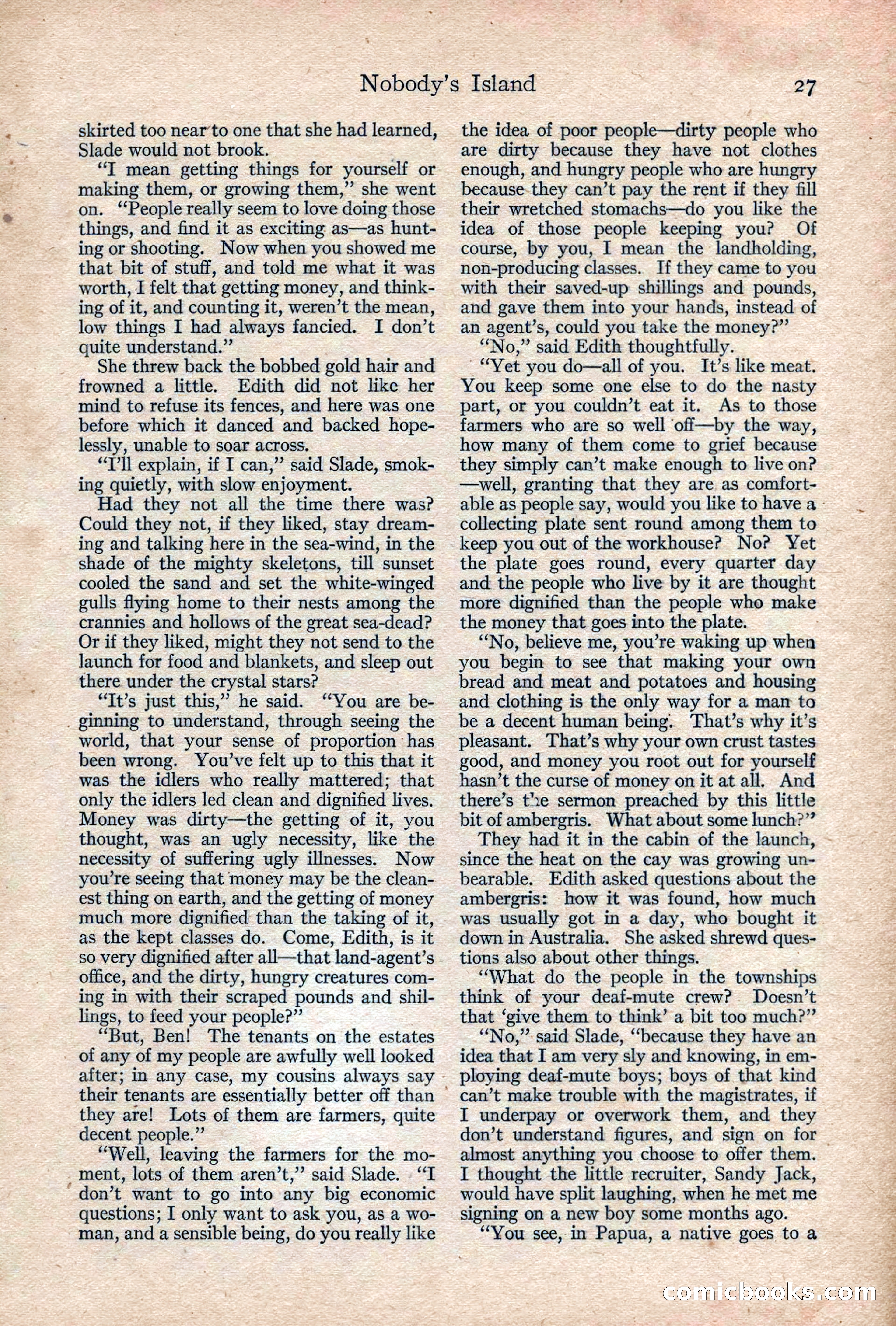 Adventure, February 1917 — page 29 of 228