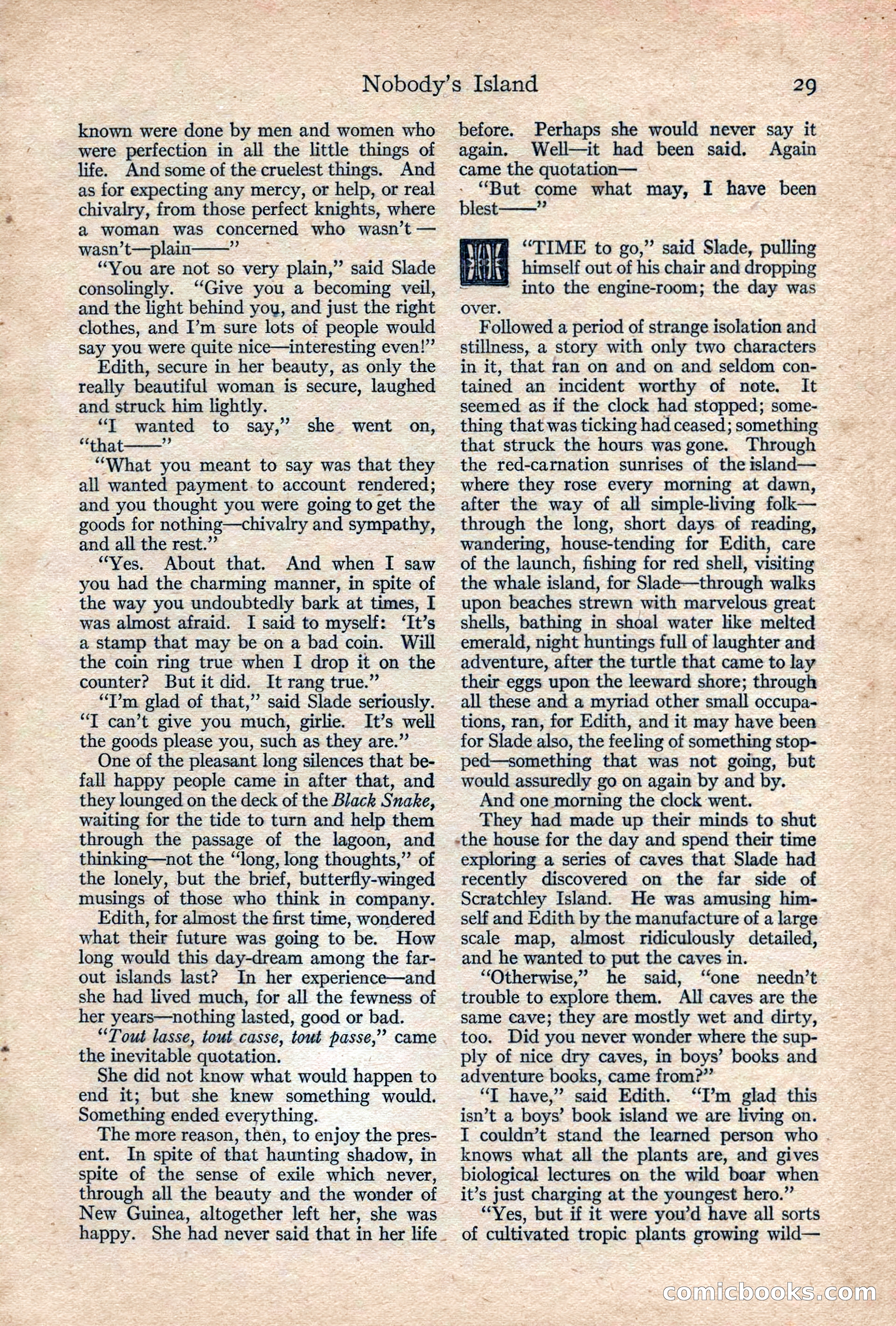 Adventure, February 1917 — page 31 of 228