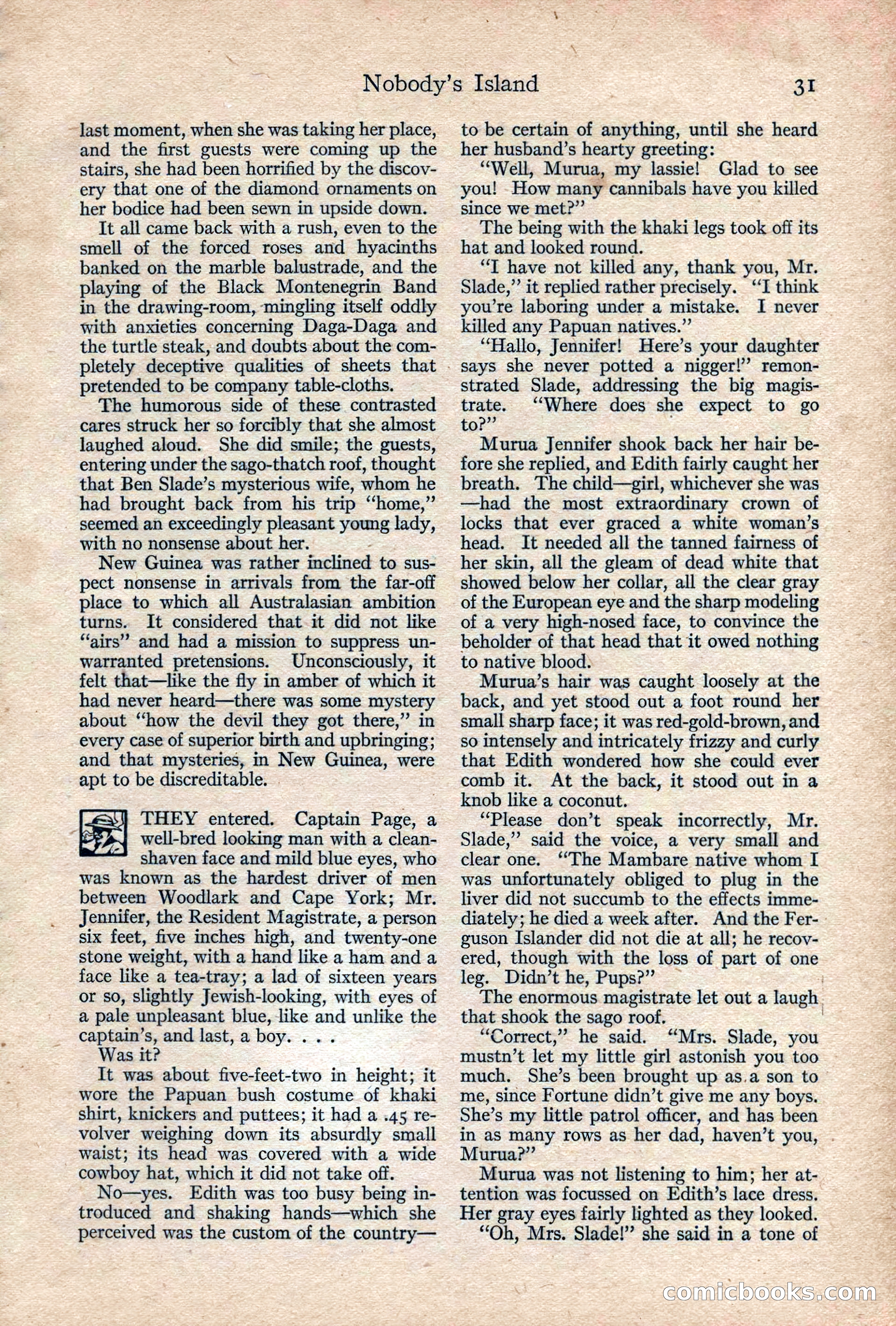 Adventure, February 1917 — page 33 of 228