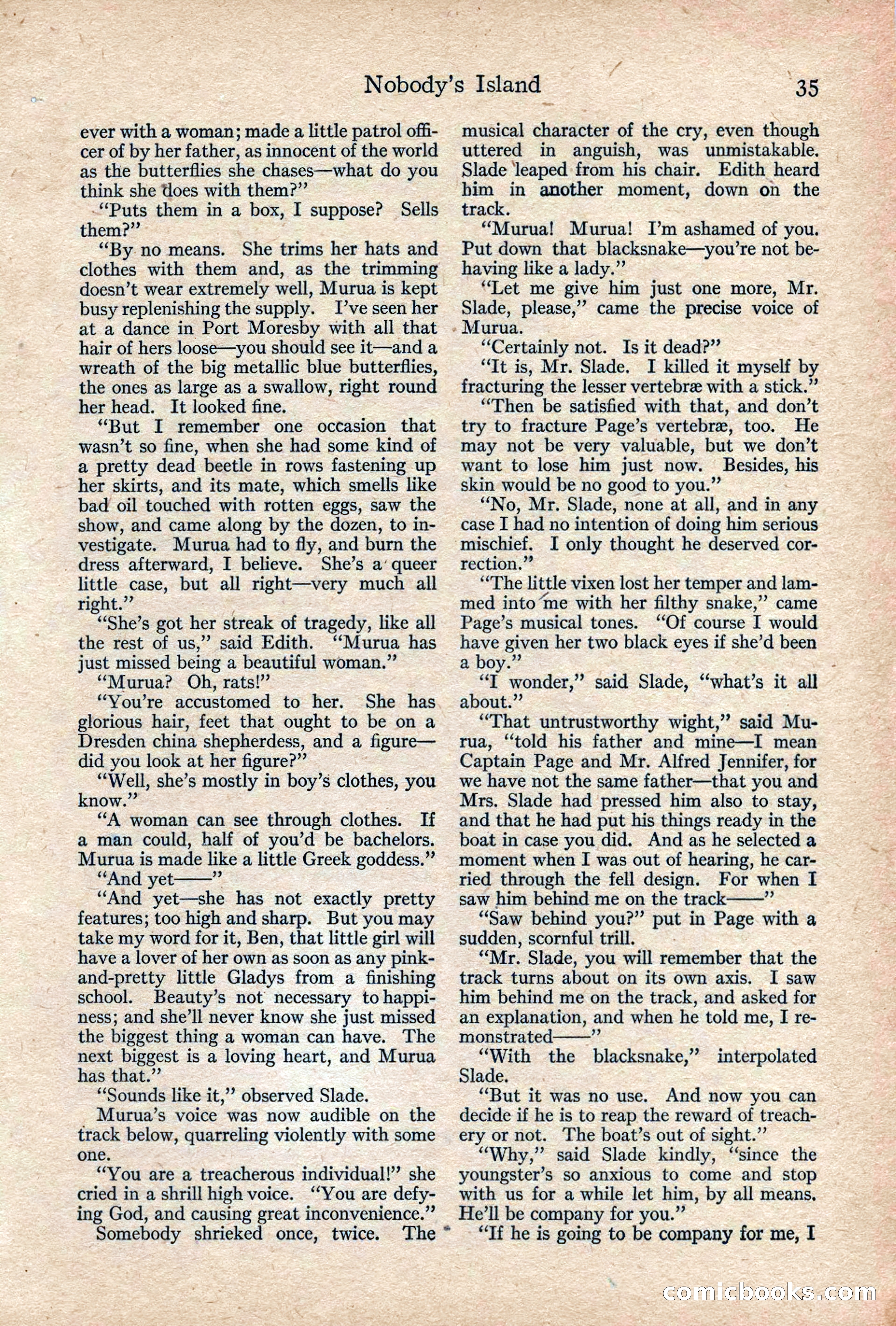 Adventure, February 1917 — page 37 of 228