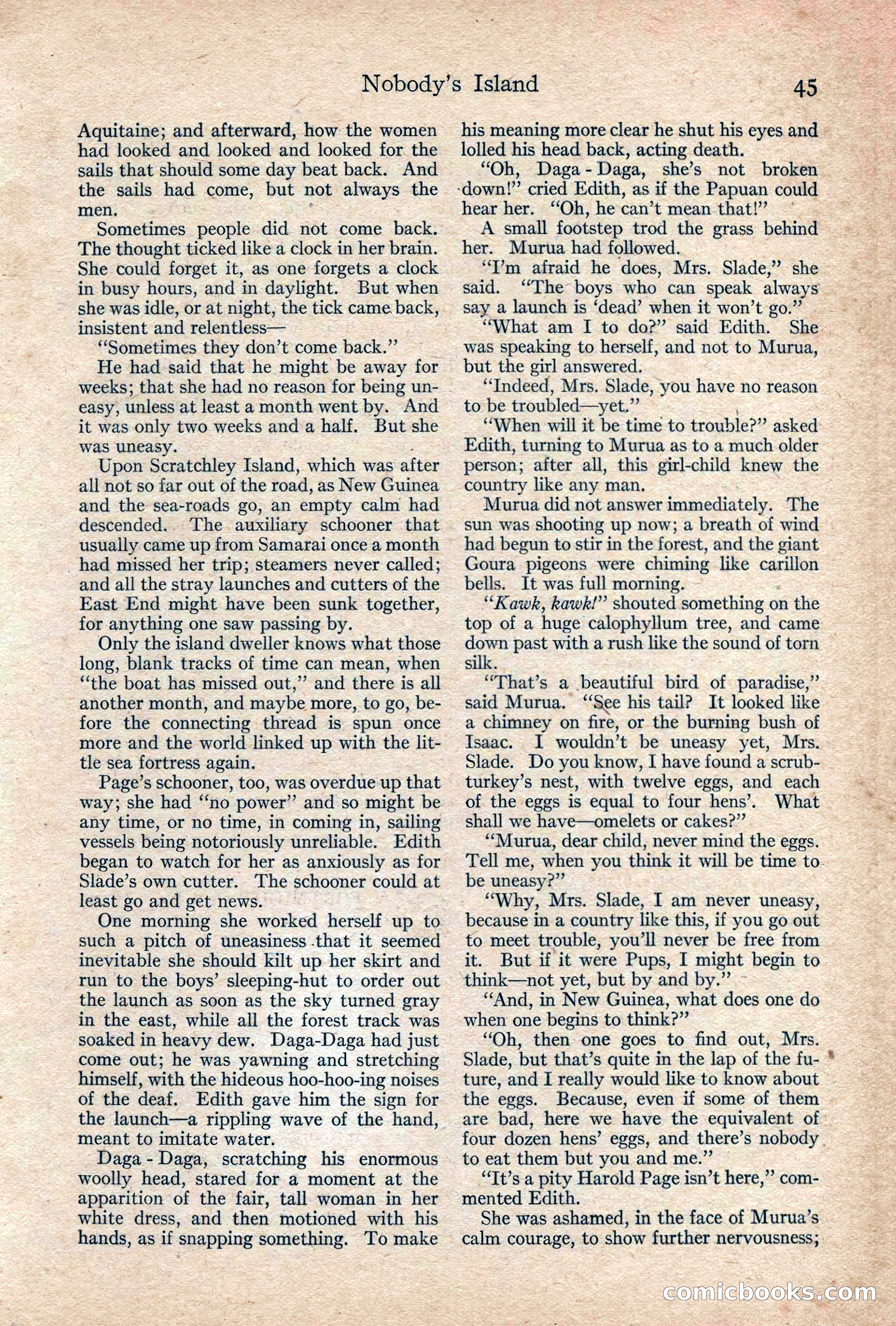 Adventure, February 1917 — page 47 of 228