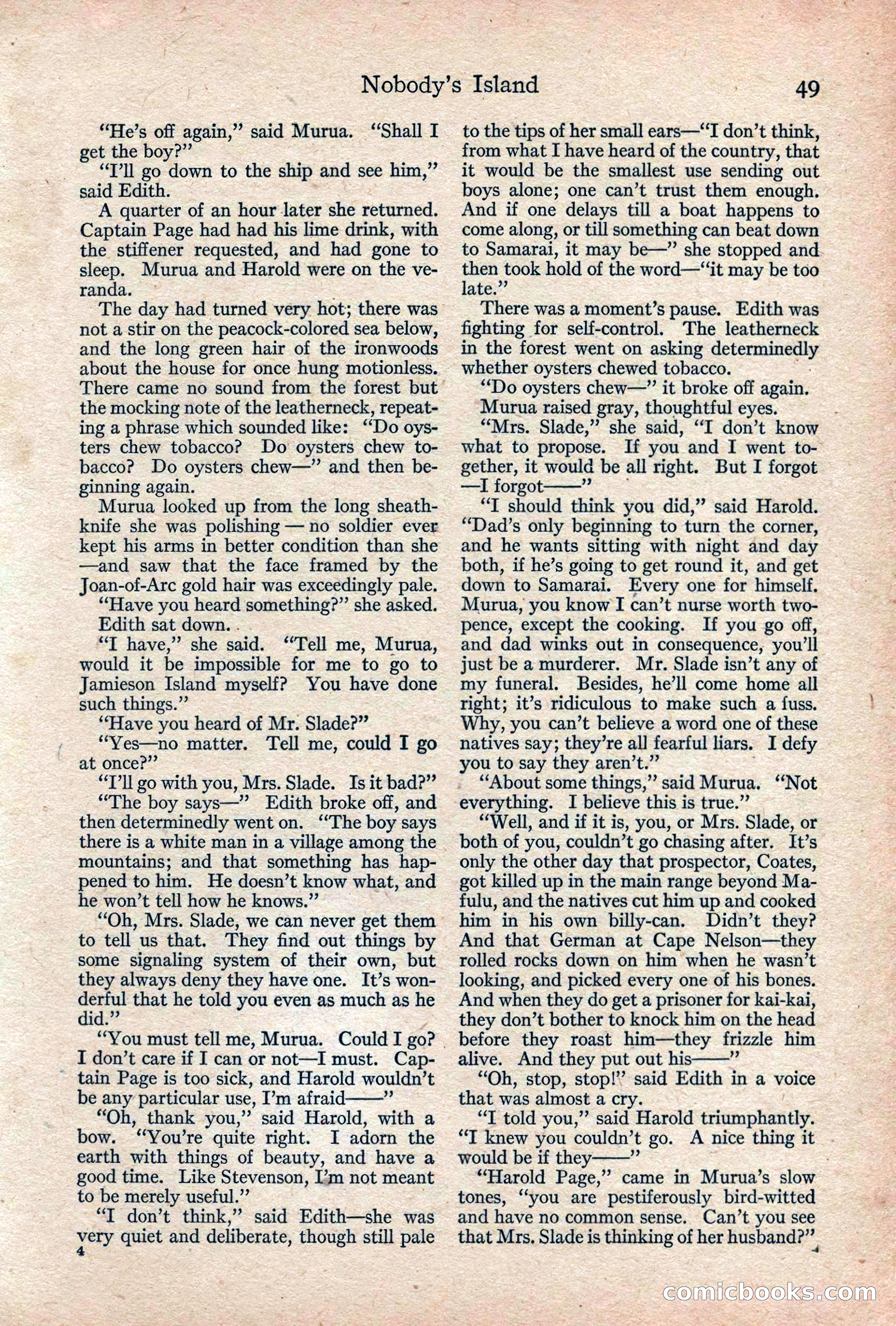 Adventure, February 1917 — page 51 of 228