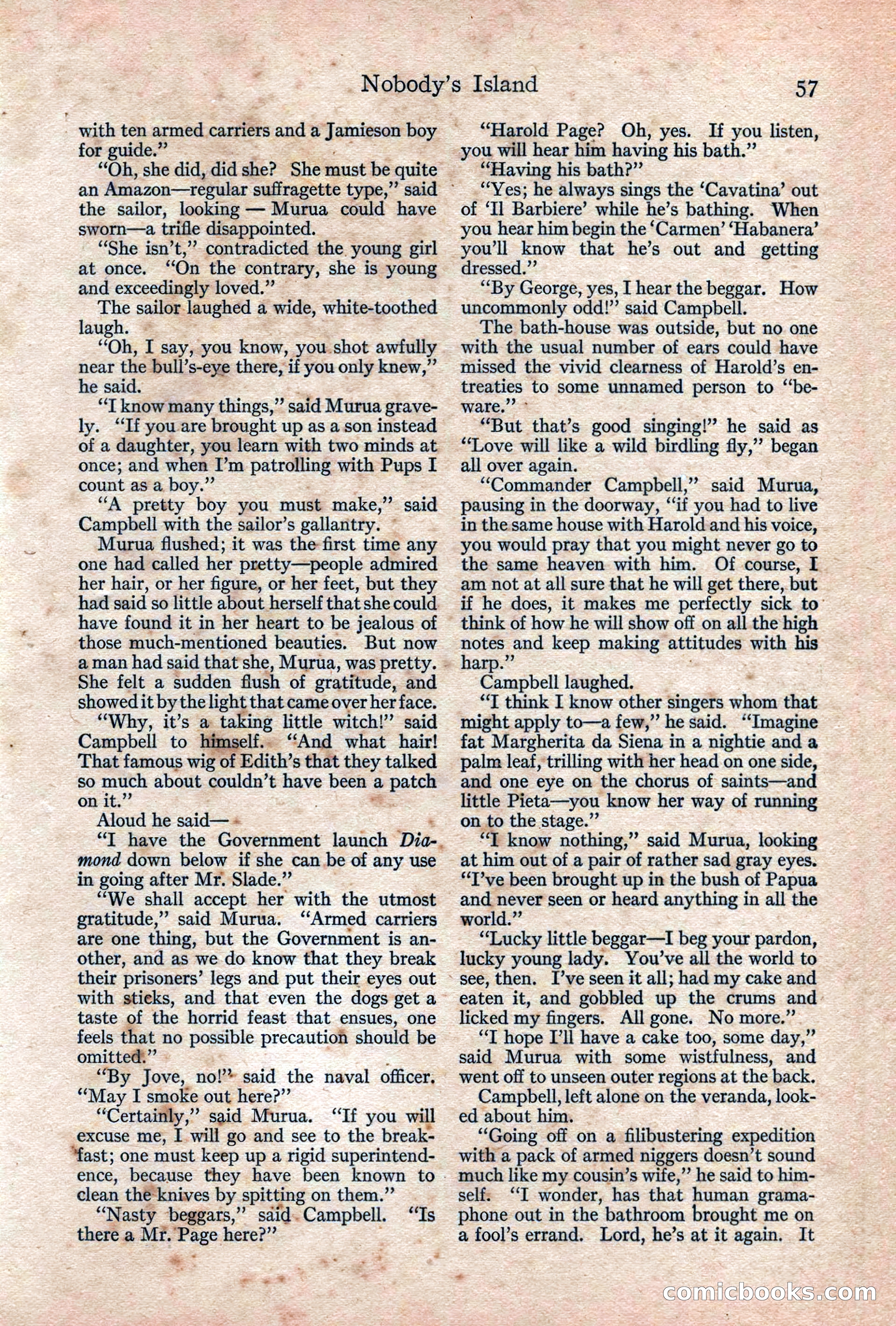 Adventure, February 1917 — page 59 of 228