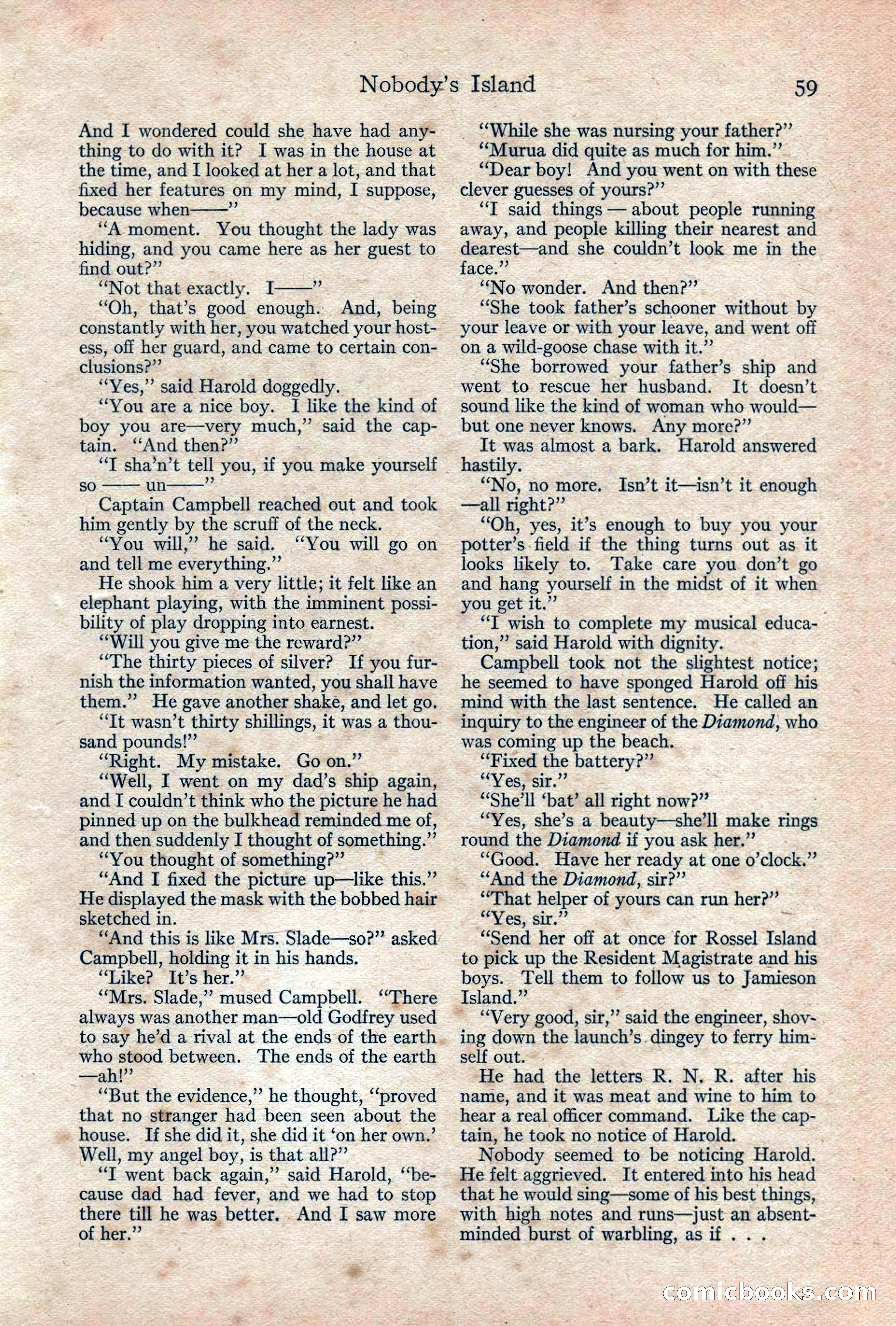 Adventure, February 1917 — page 61 of 228