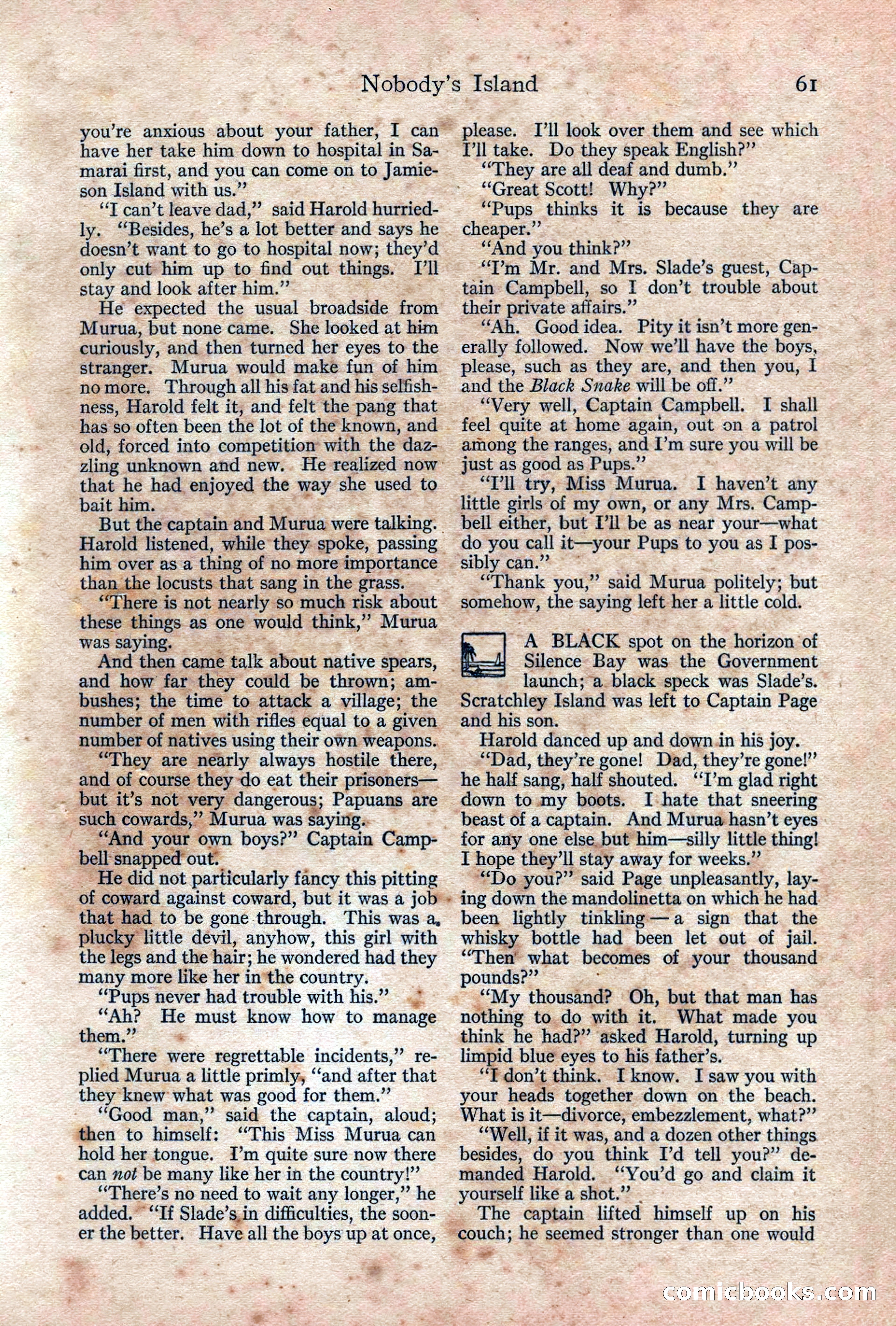 Adventure, February 1917 — page 63 of 228