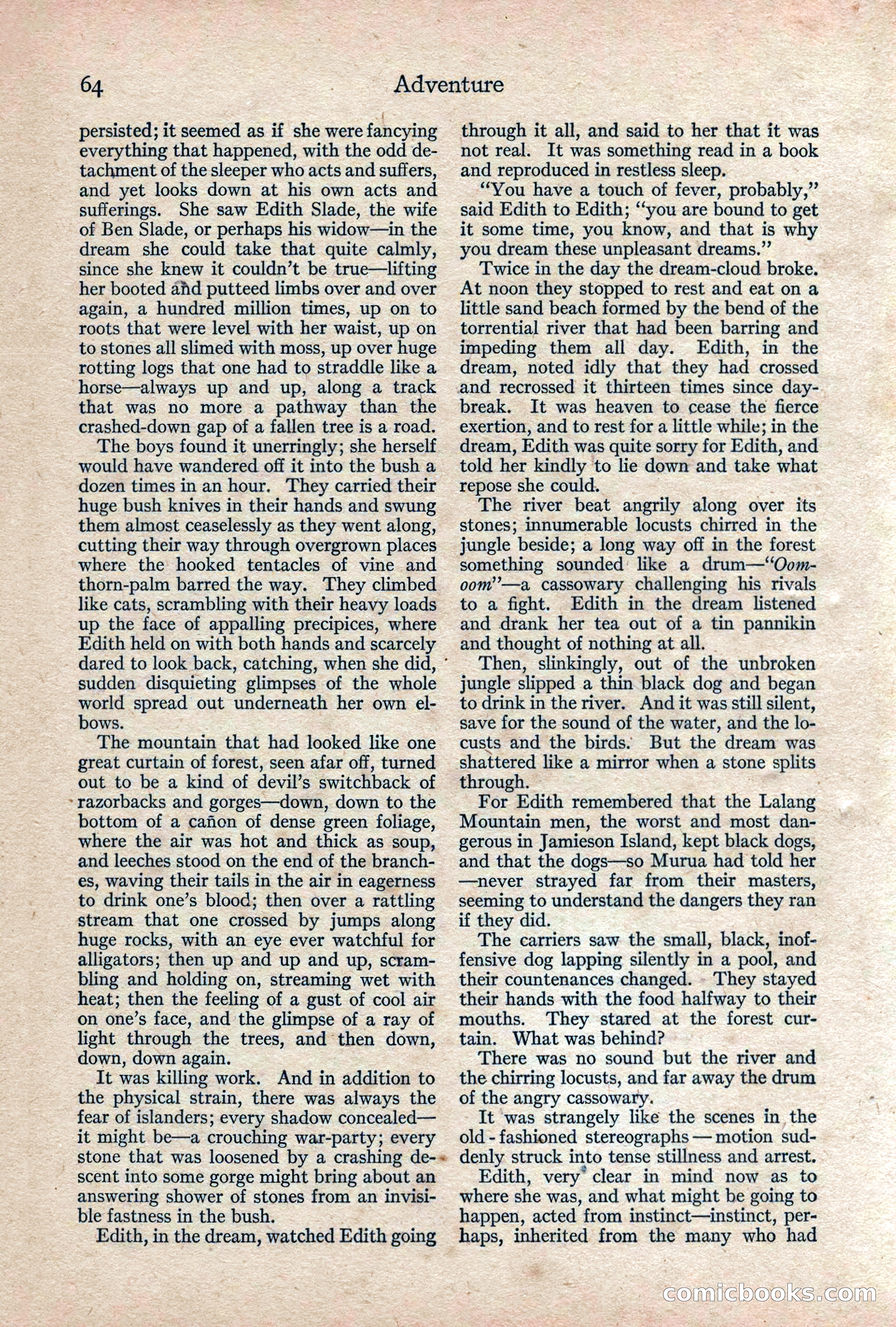 Adventure, February 1917 — page 66 of 228