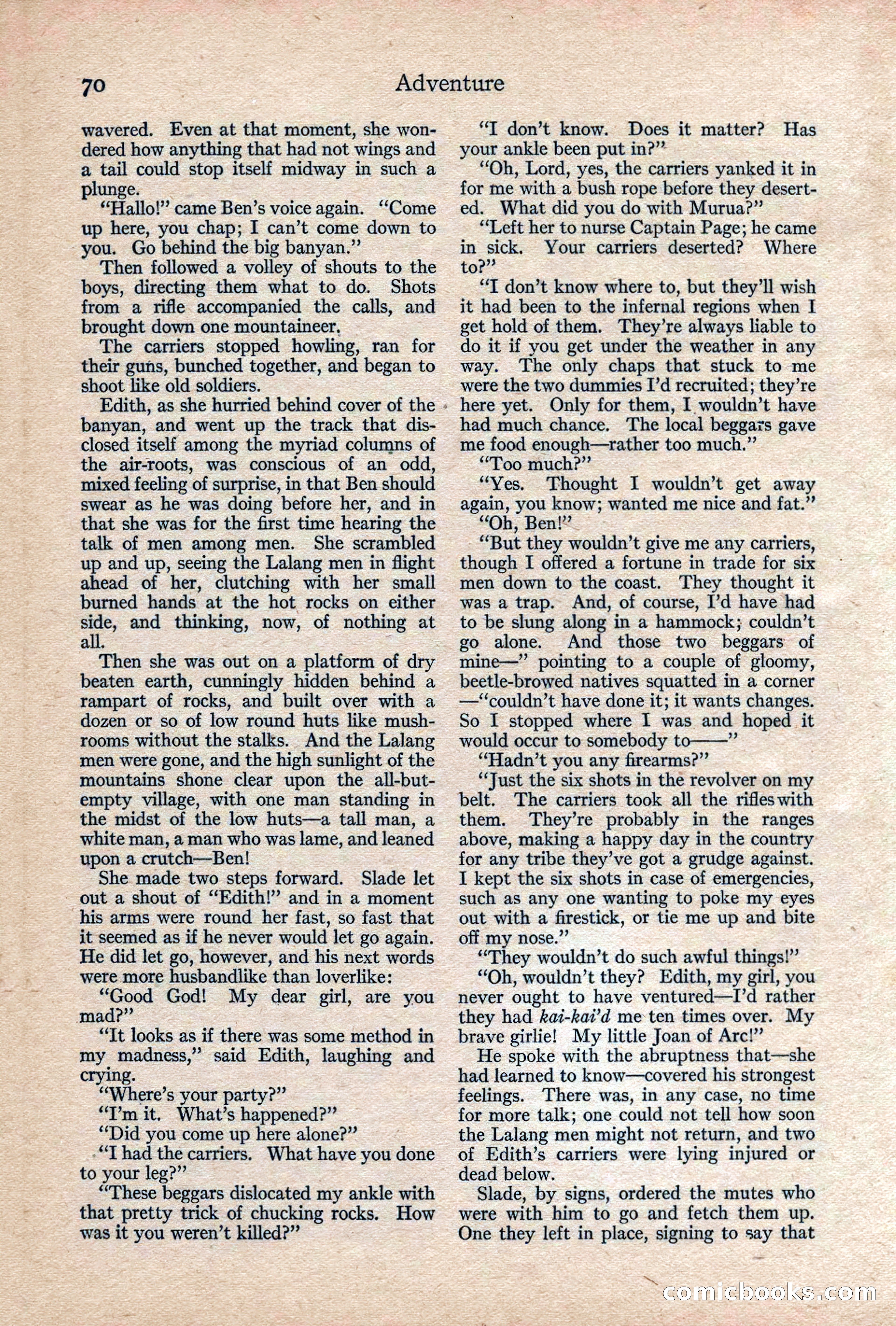Adventure, February 1917 — page 72 of 228