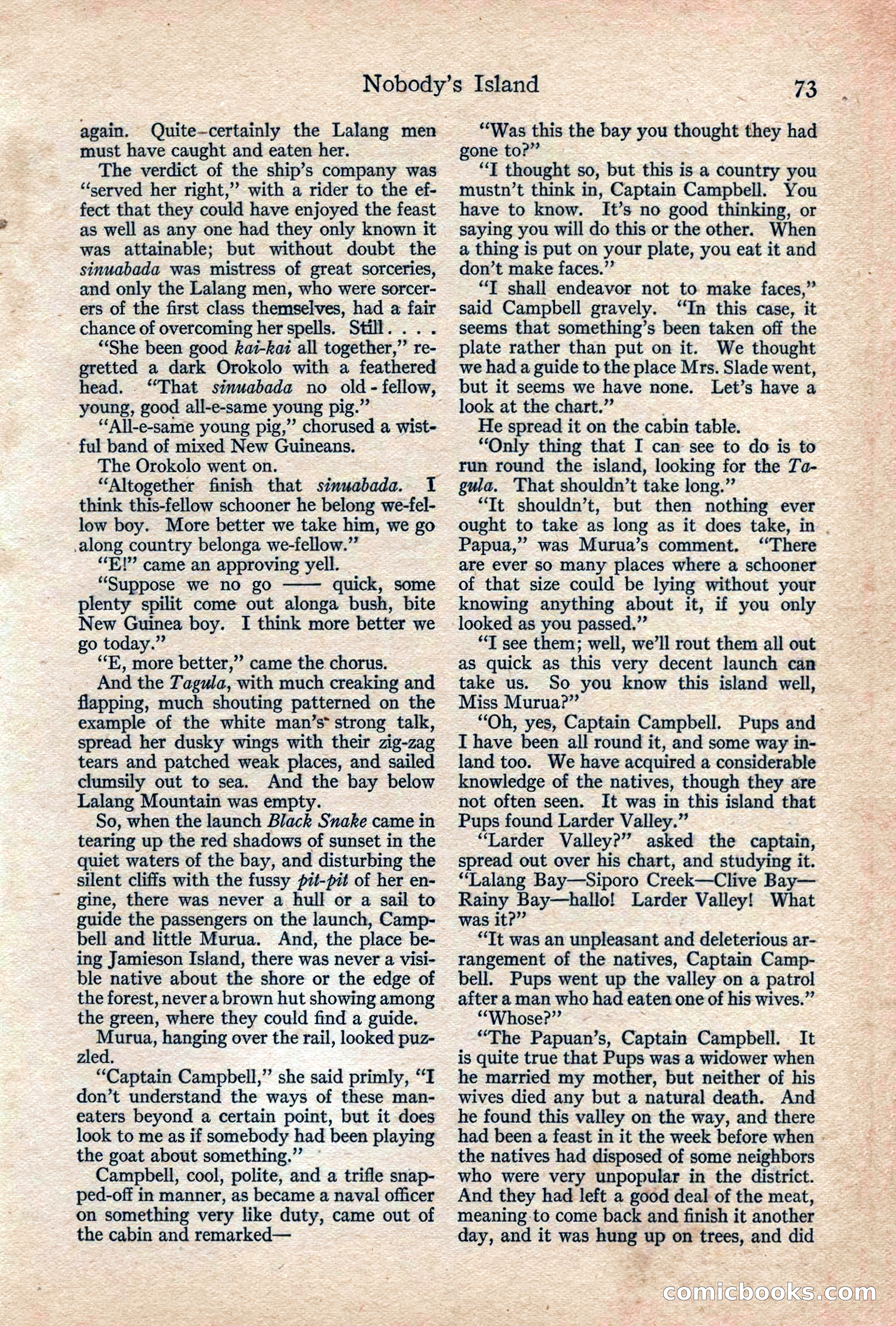 Adventure, February 1917 — page 75 of 228