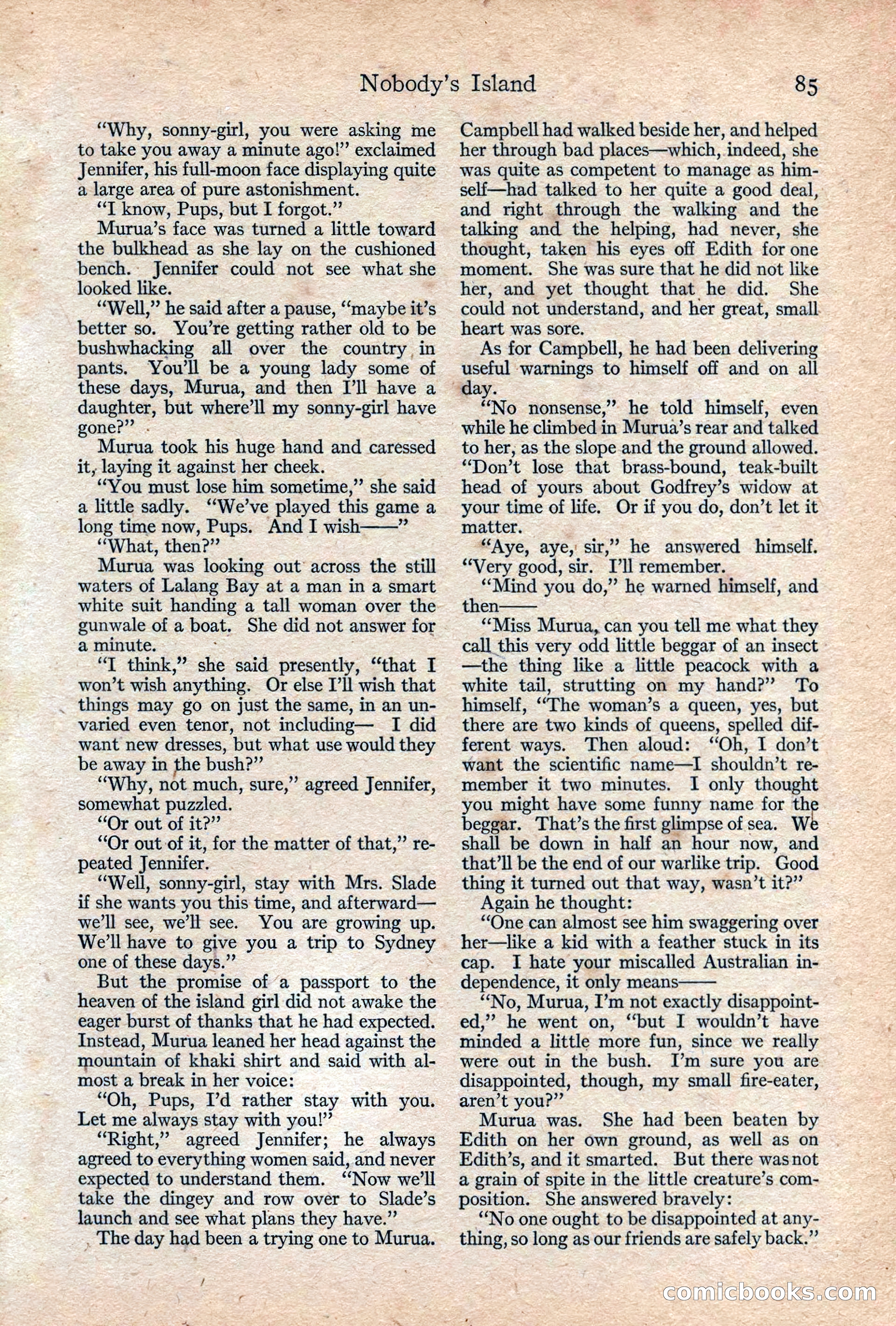 Adventure, February 1917 — page 87 of 228