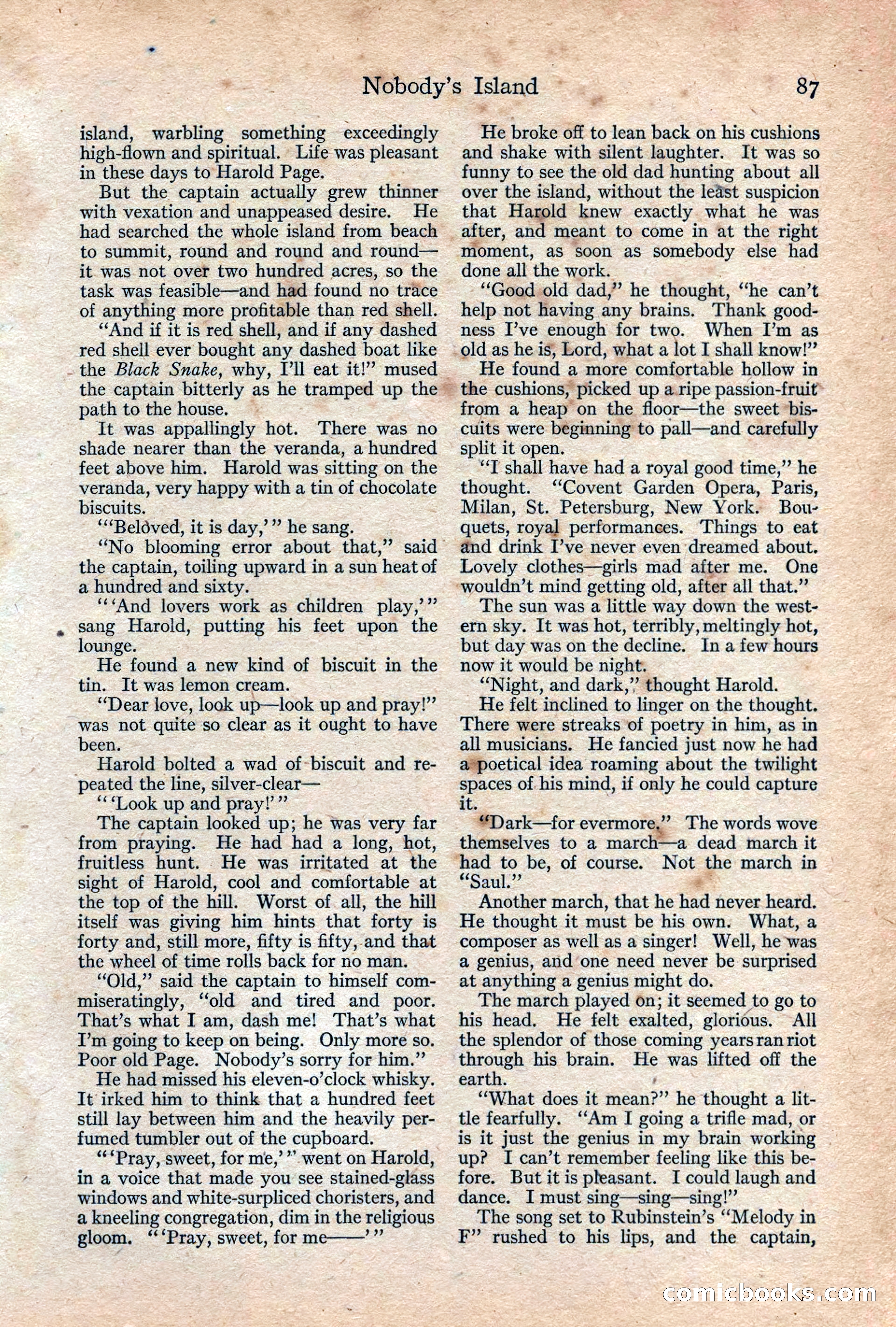 Adventure, February 1917 — page 89 of 228