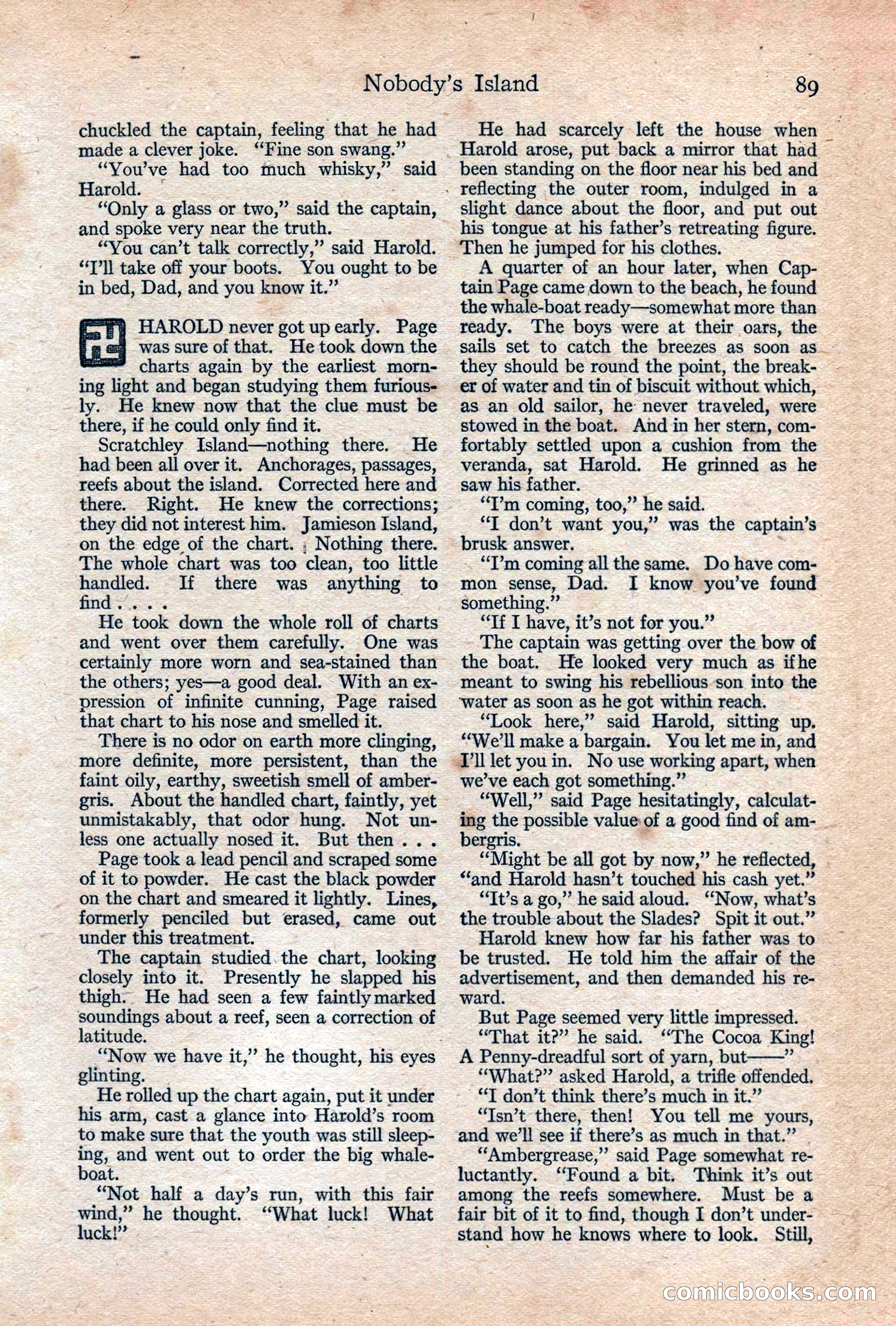 Adventure, February 1917 — page 91 of 228