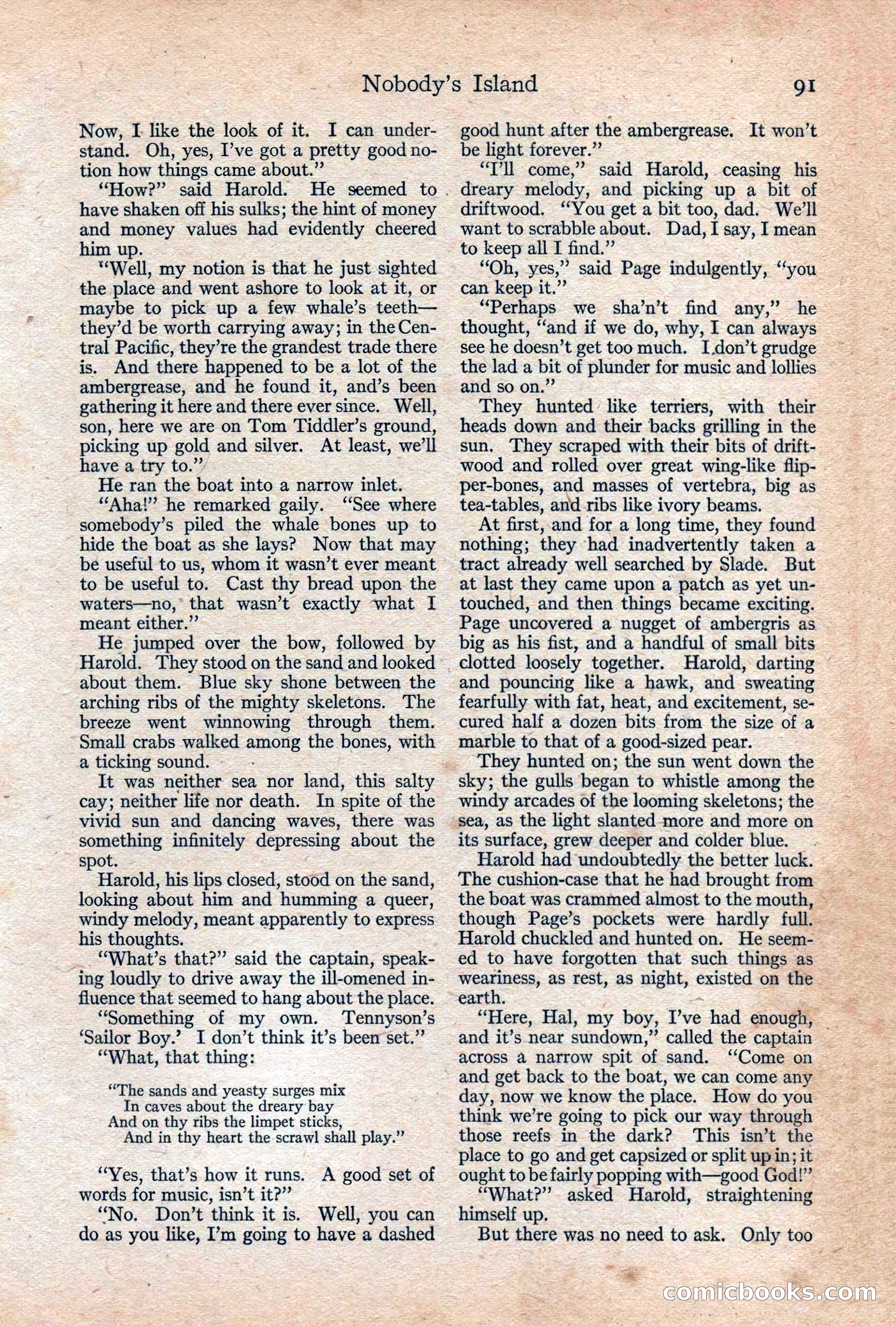 Adventure, February 1917 — page 93 of 228