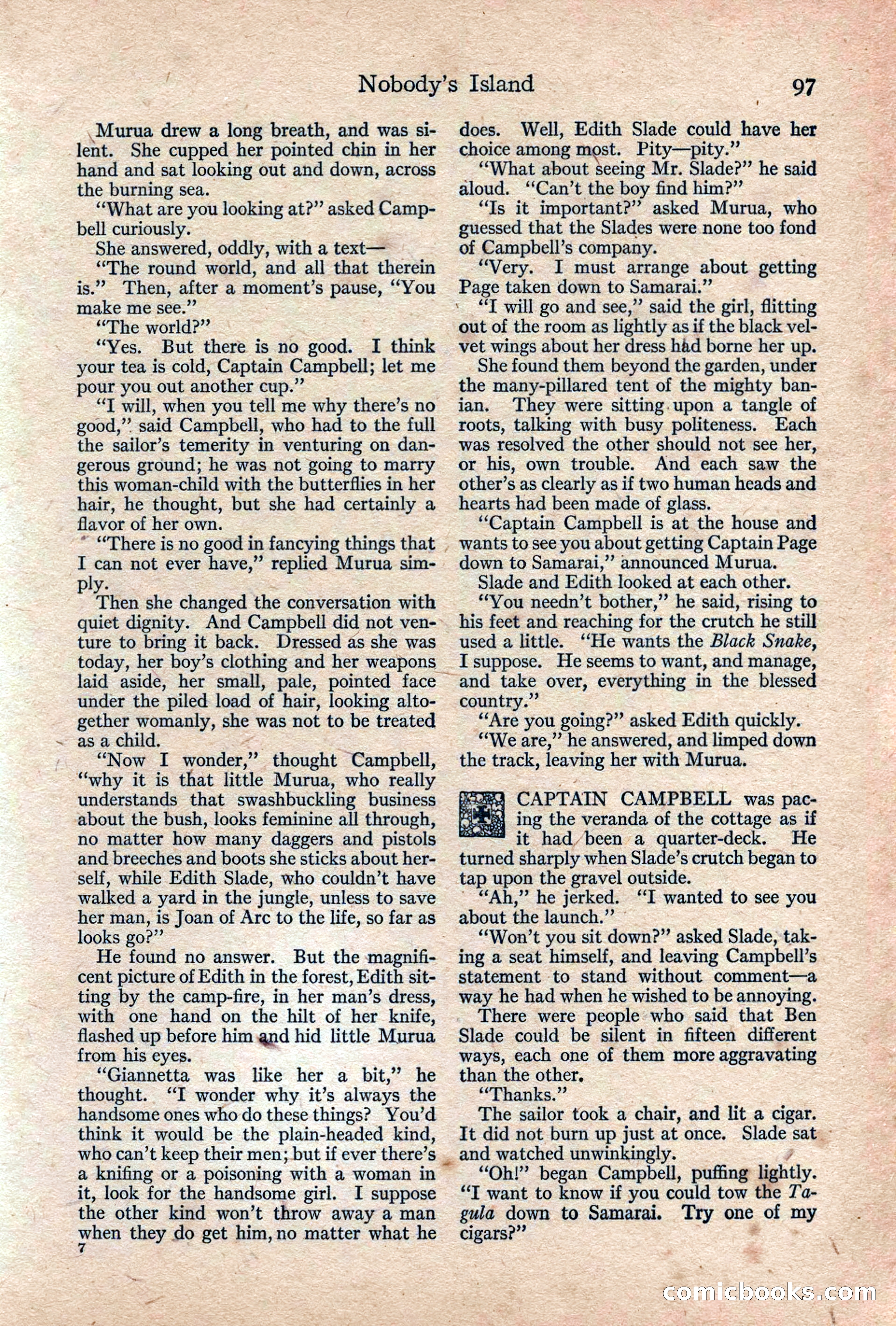 Adventure, February 1917 — page 99 of 228