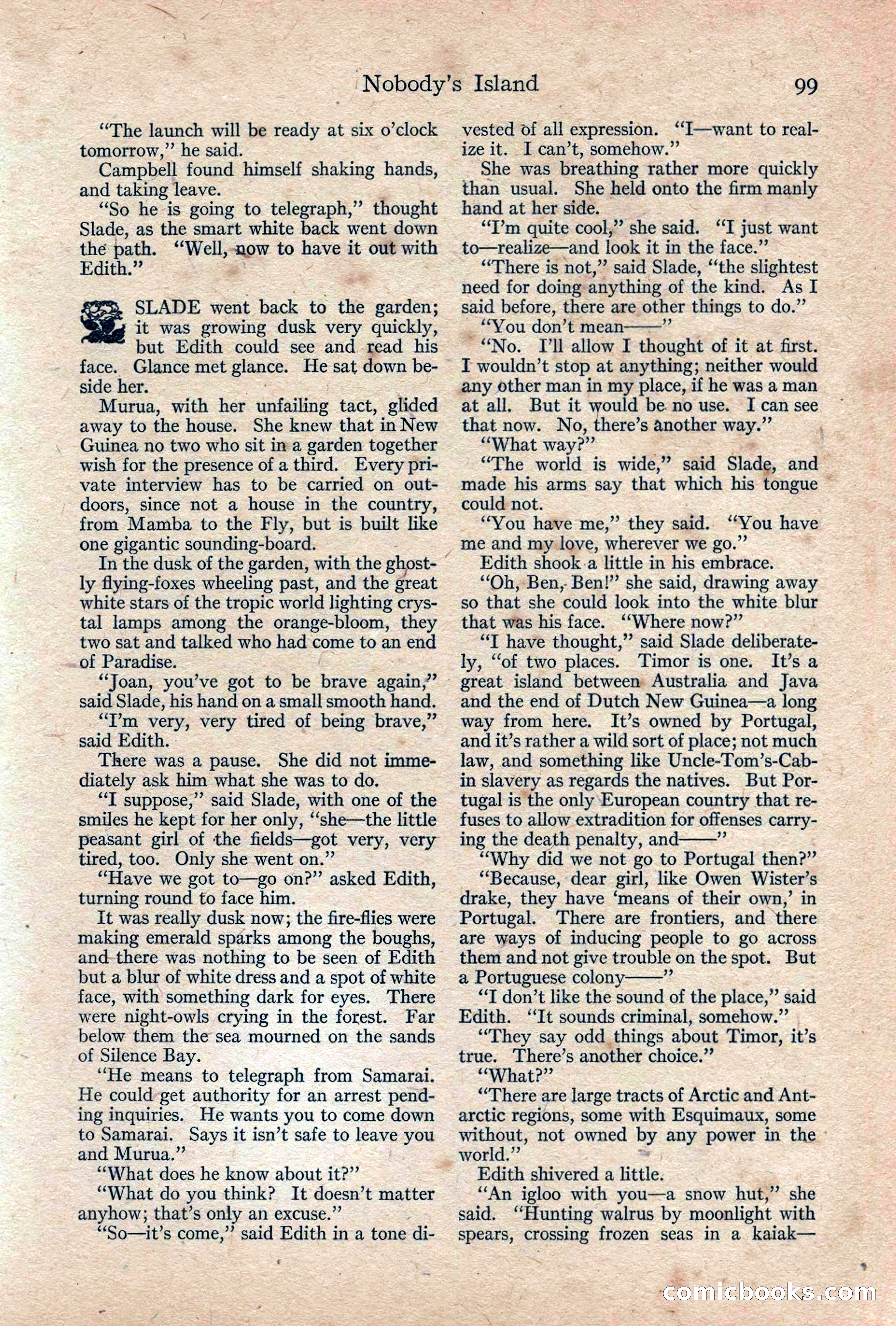 Adventure, February 1917 — page 101 of 228